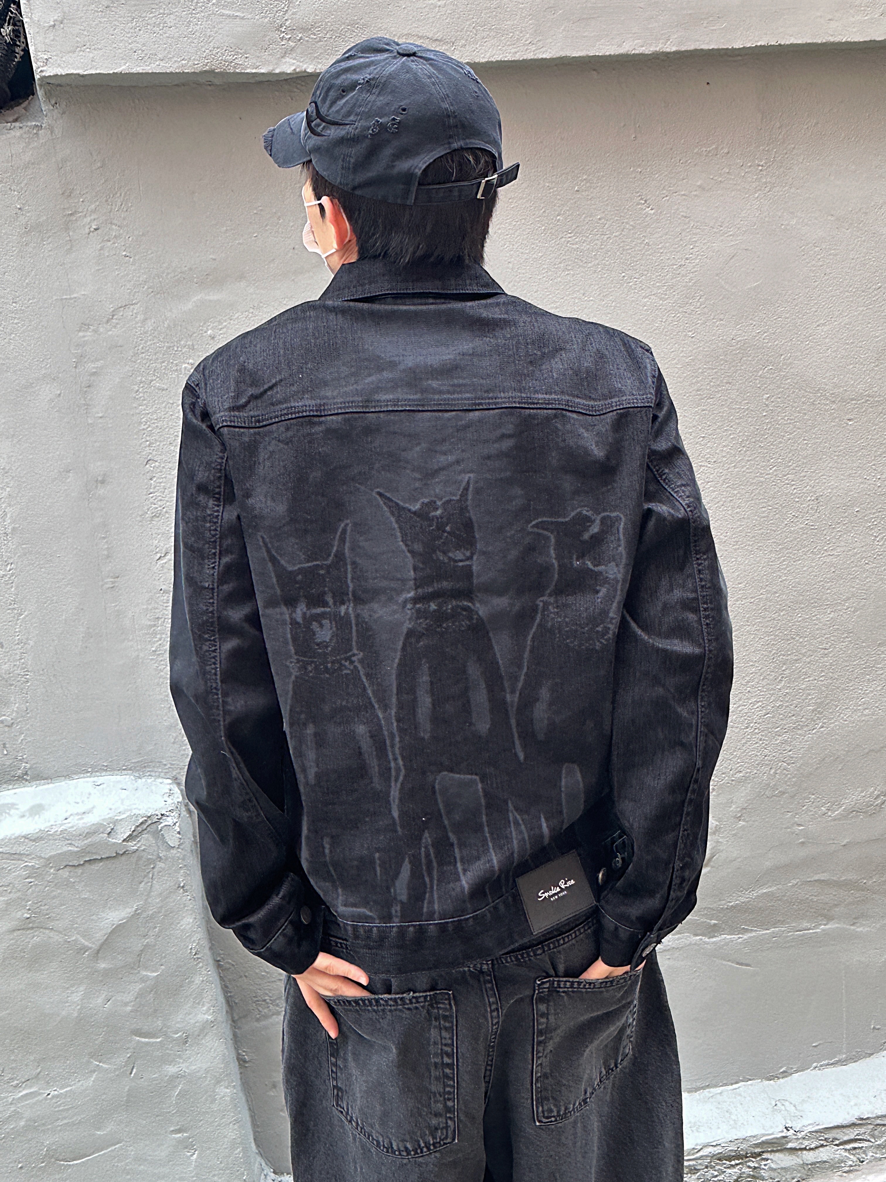Balenciaga Defender Sneakers Black, Undermycar Dival Real Divided Damage Washed Pants Inkwell - 23FW 착용 스타일 - 4