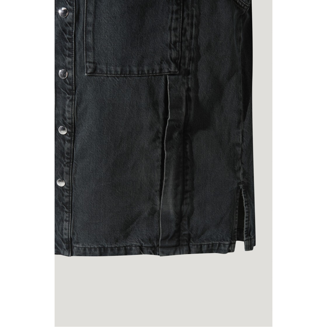 이로 코세스페 데님 오버 셔츠 자켓 그레이(Iro Kossespe Denim Overshirts Jacket Grey) - 5