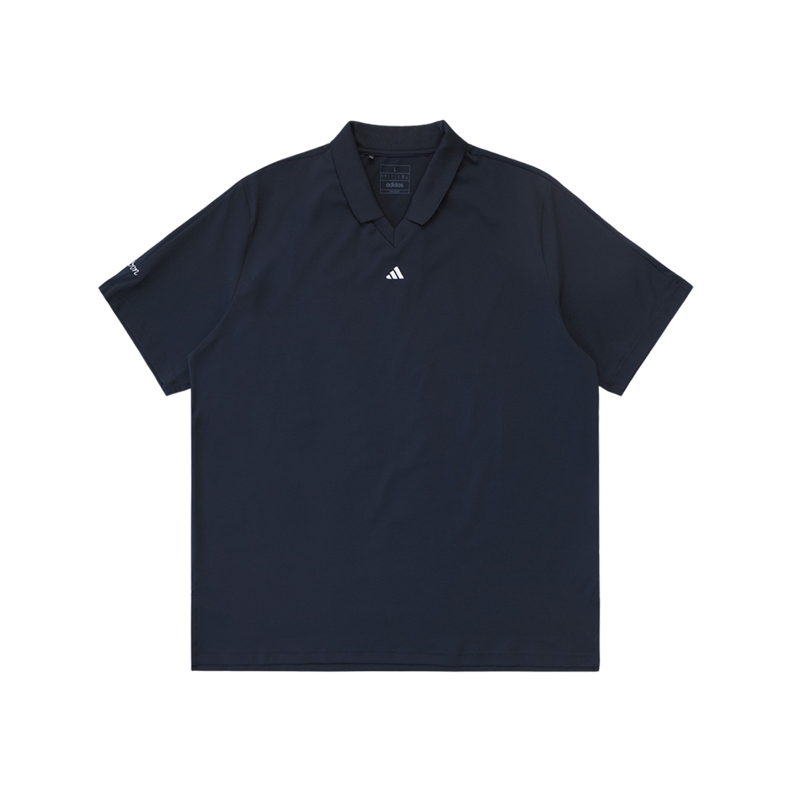 Malbon Golf x Adidas Ultimate365 Sport Twistknit Pique Polo Shirt Collegiate Navy - US Sizing 상세 이미지 1