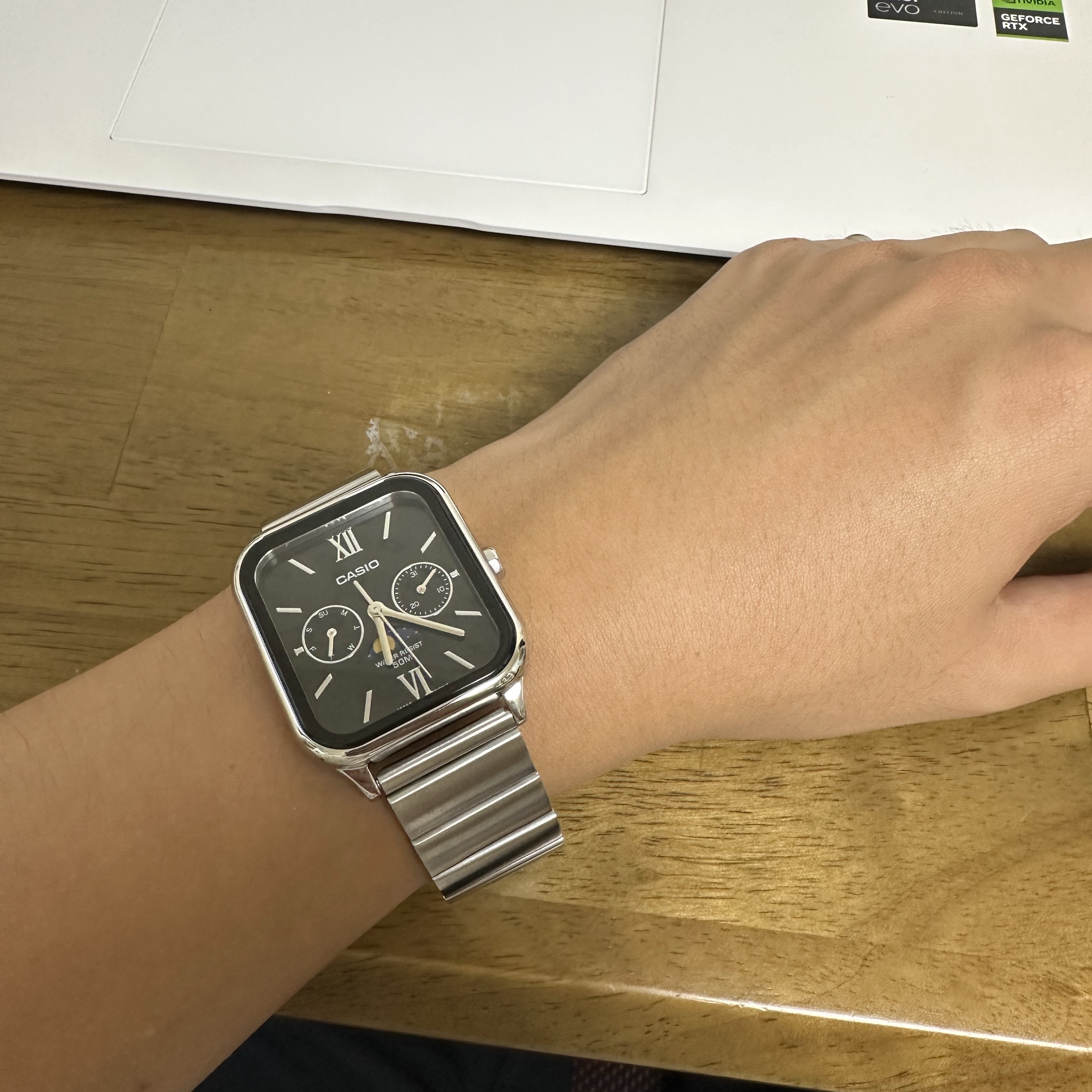 Casio MTP-M305D-1A2V 착용 스타일 - 2