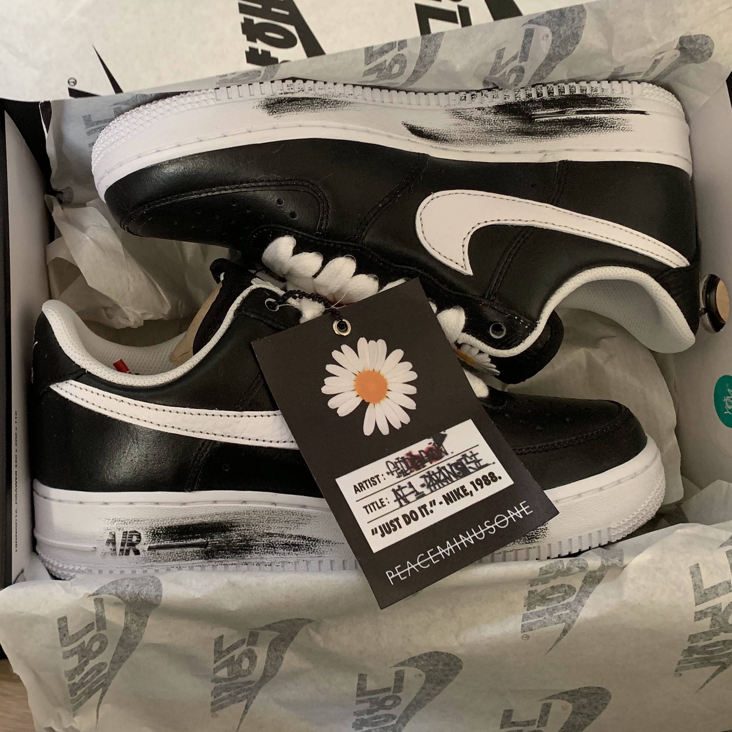 Nike x Peaceminusone Air Force 1 Low Para-Noise 착용 스타일 - 1