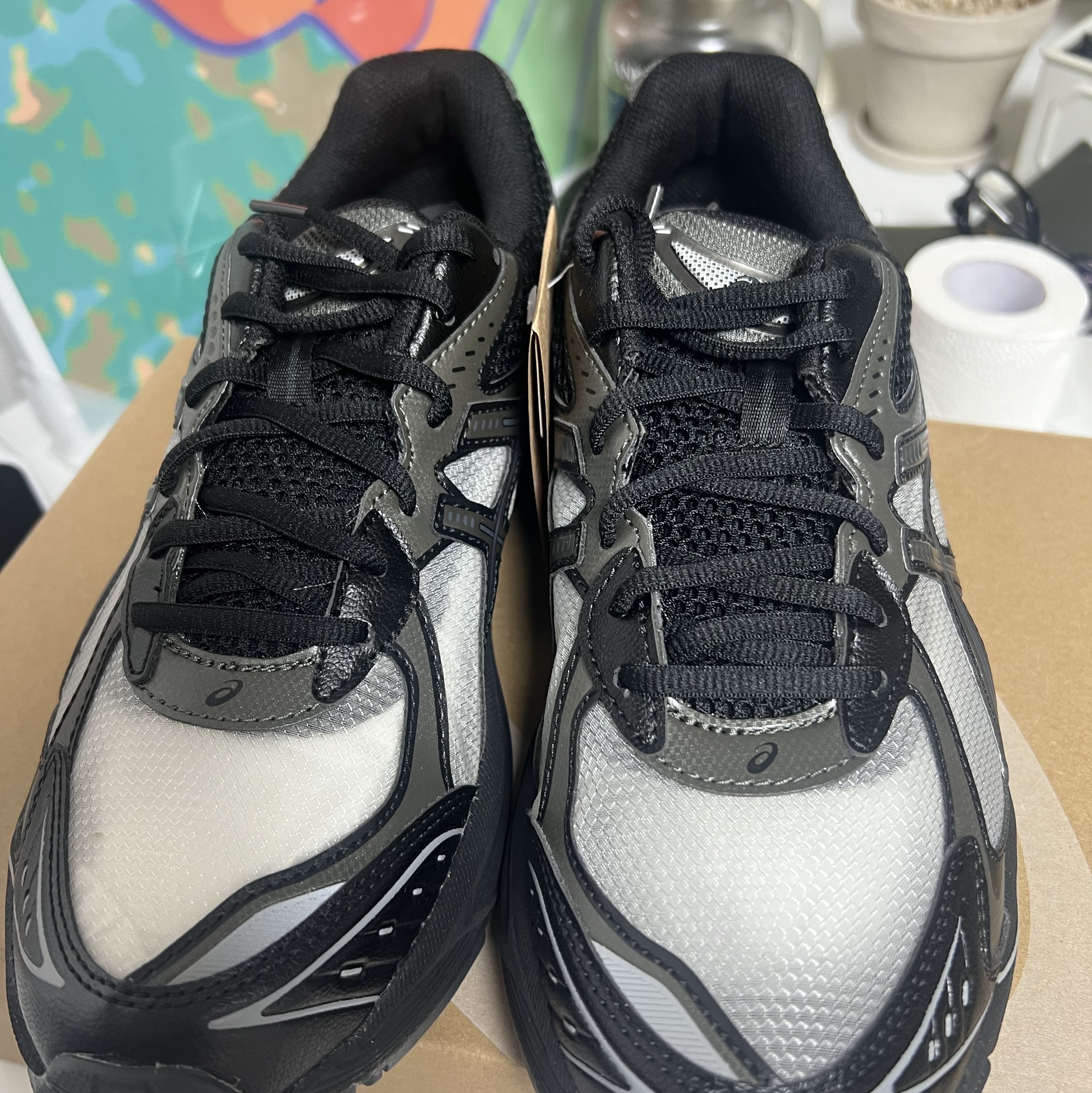 Asics x Above The Clouds GT-2160 Black Gunmetal 착용 스타일 - 1