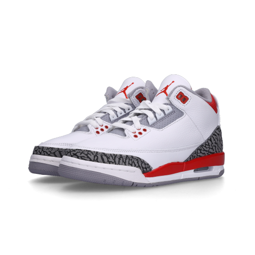 (GS) Jordan 3 Retro Fire Red 2022