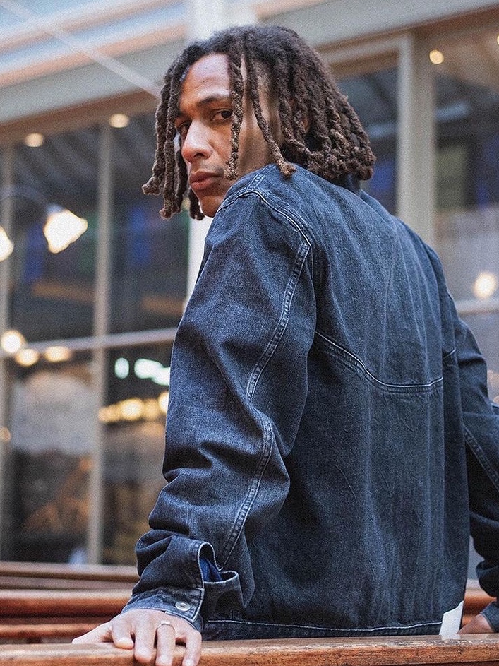Sage Nation Denim Jiji Jacket Raw Denim - 24FW 착용 스타일 - 4