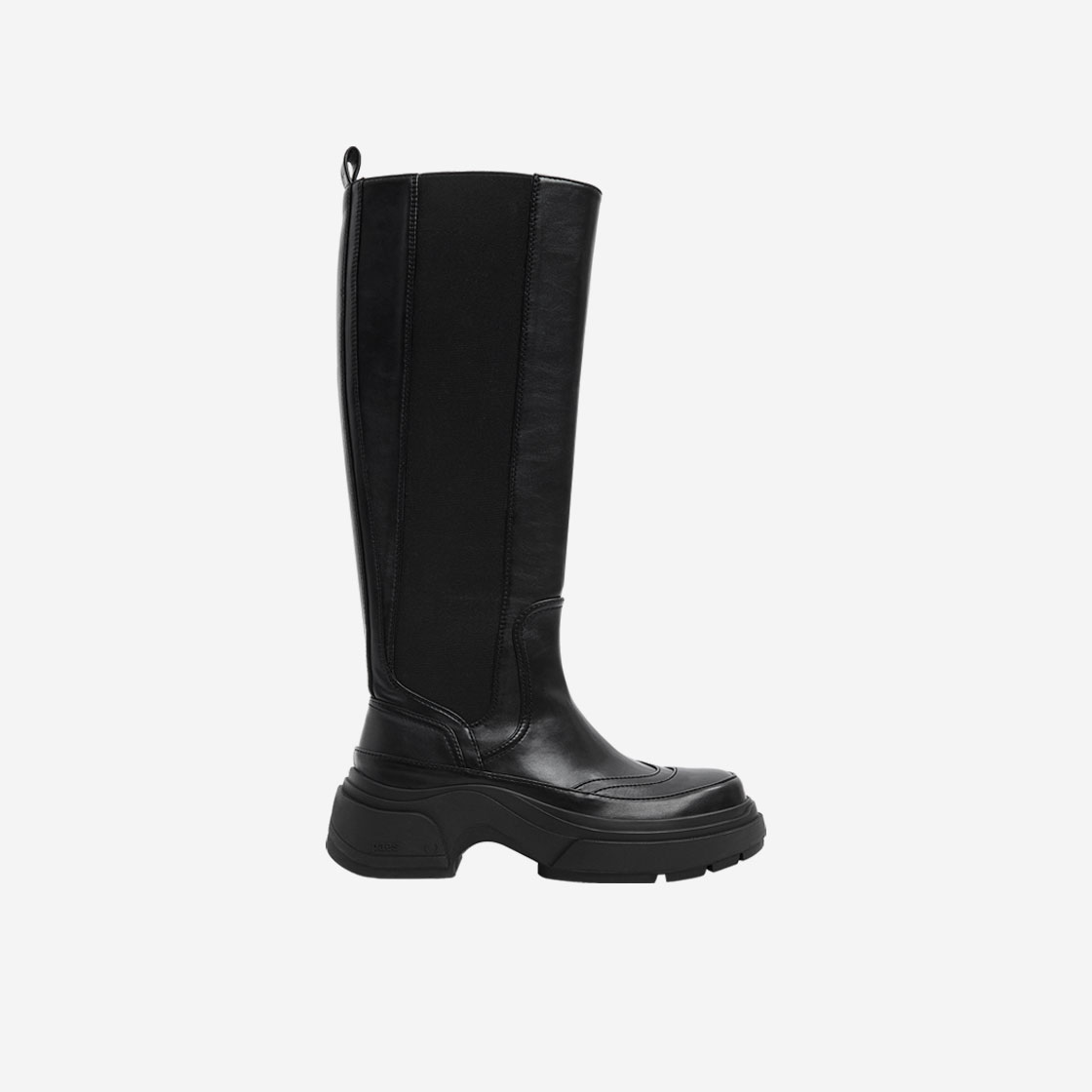 paes-10-BLK PAES Layer Long Boots Black