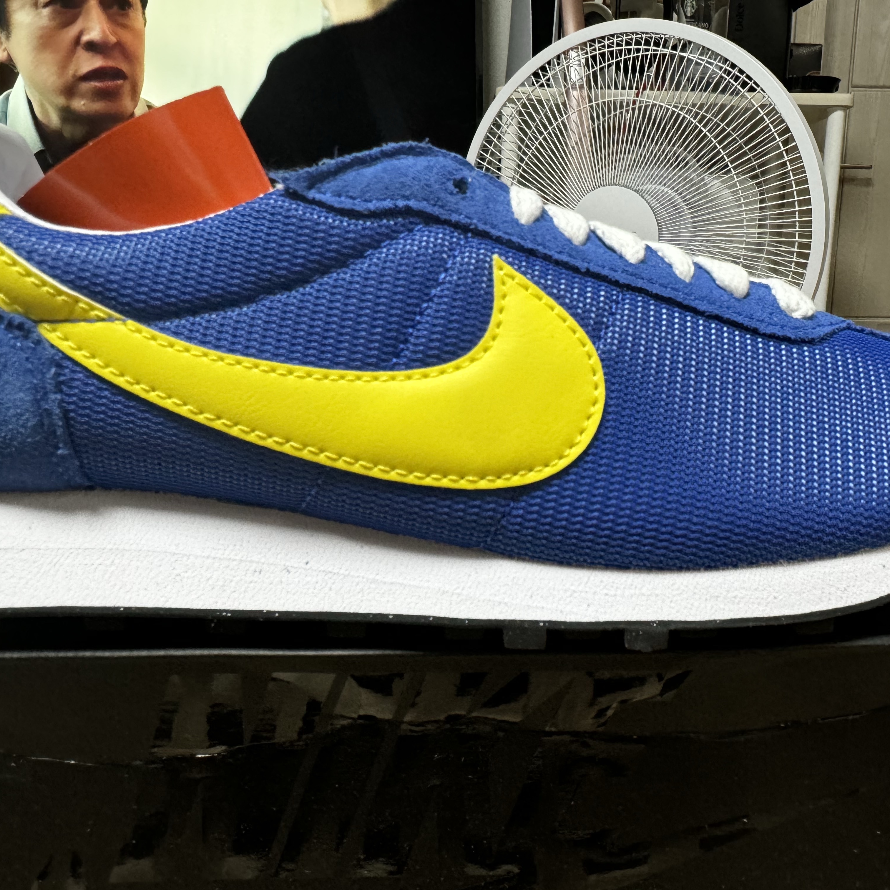 Nike LD-1000 SP Game Royal and Opti Yellow 착용 스타일 - 3