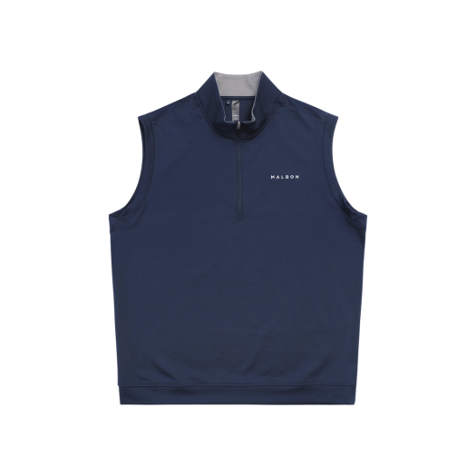 Malbon Golf x Adidas Authentic 1/4 Zip Vest Collegiate Navy - US Sizing
