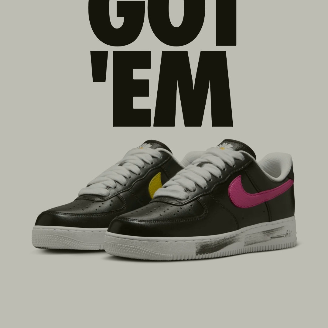Nike x Peaceminusone Air Force 1 Low Para-Noise 3.0 Black and Multicolor 착용 스타일