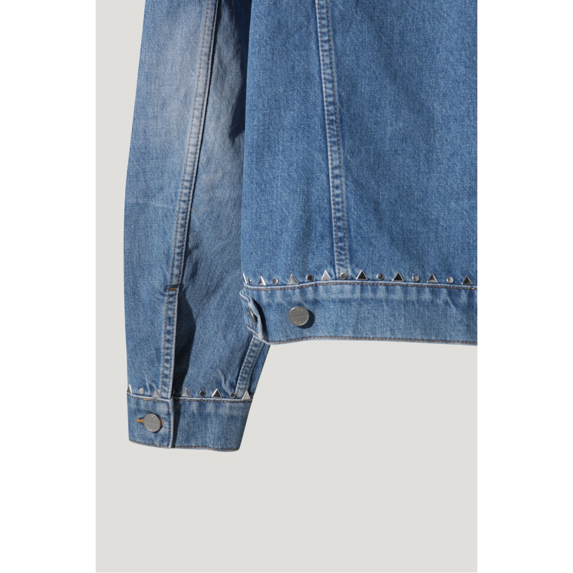 이로 아르투 데님 스터드 트러커 자켓 블루(Iro Artu Denim Stud Trucker Jacket Blue) - 6