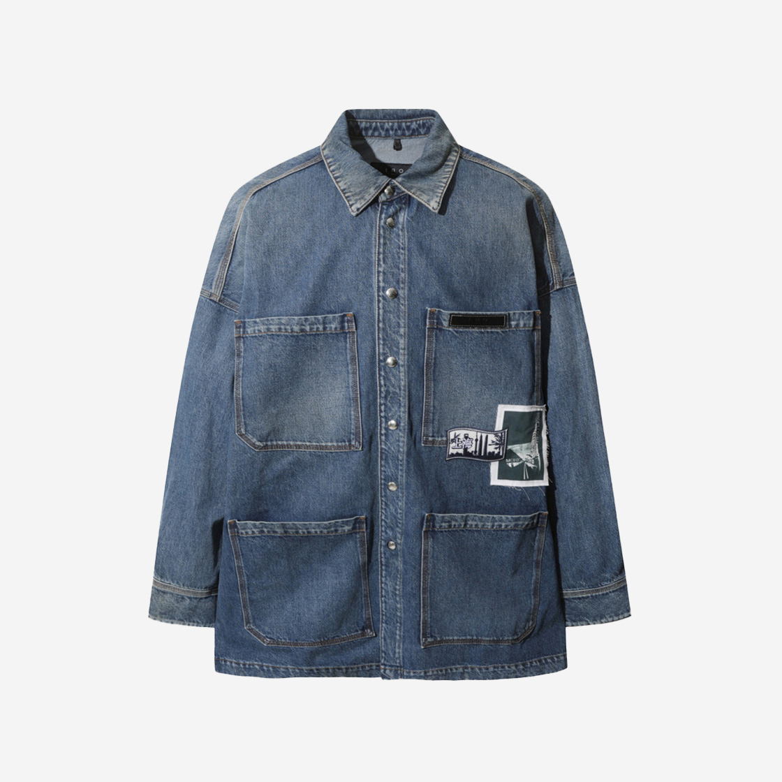 이로 빅 포켓 데님 자켓 블루(Iro Big Pocket Denim Jacket Blue) - 1