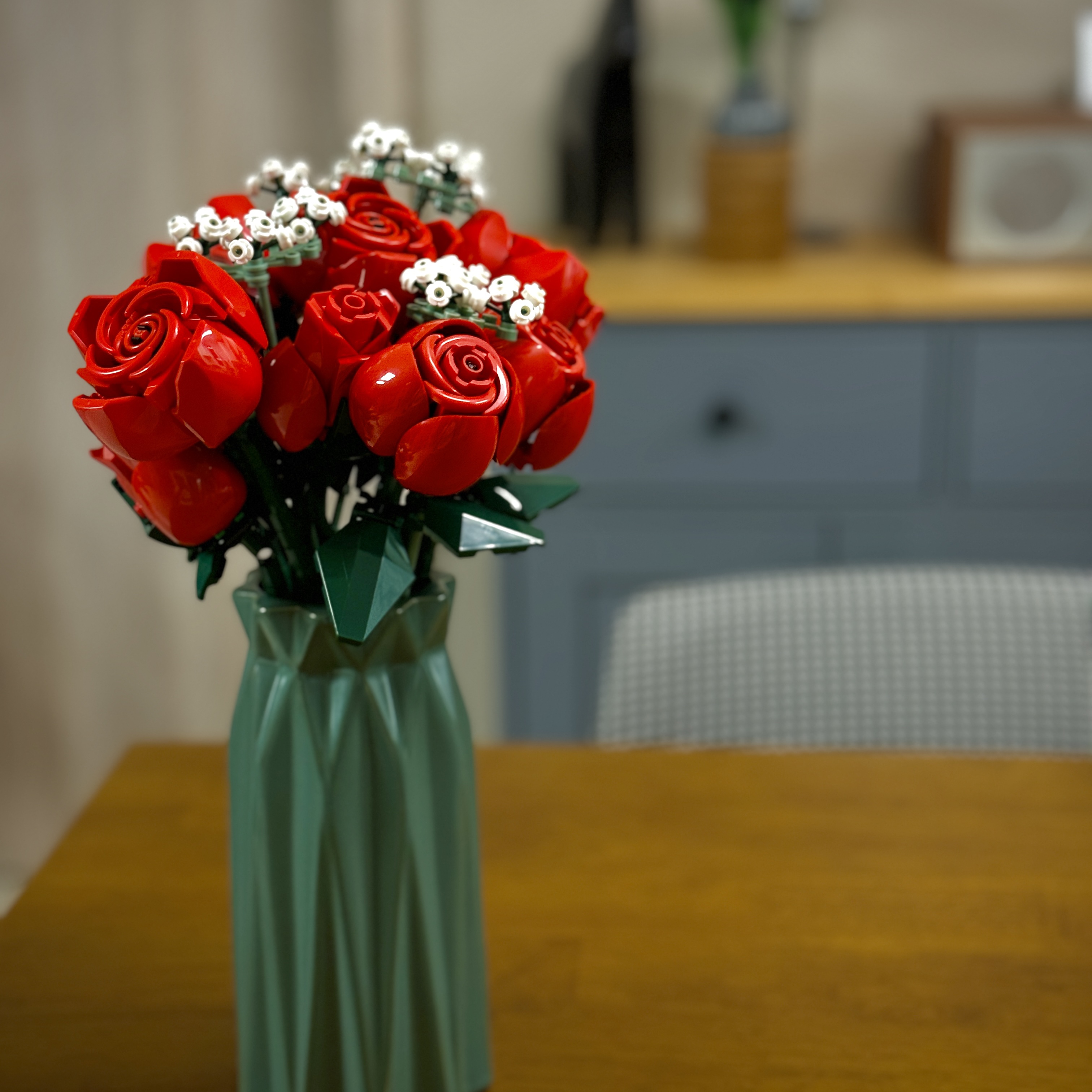 Lego Bouquet of Roses 착용 스타일 - 2