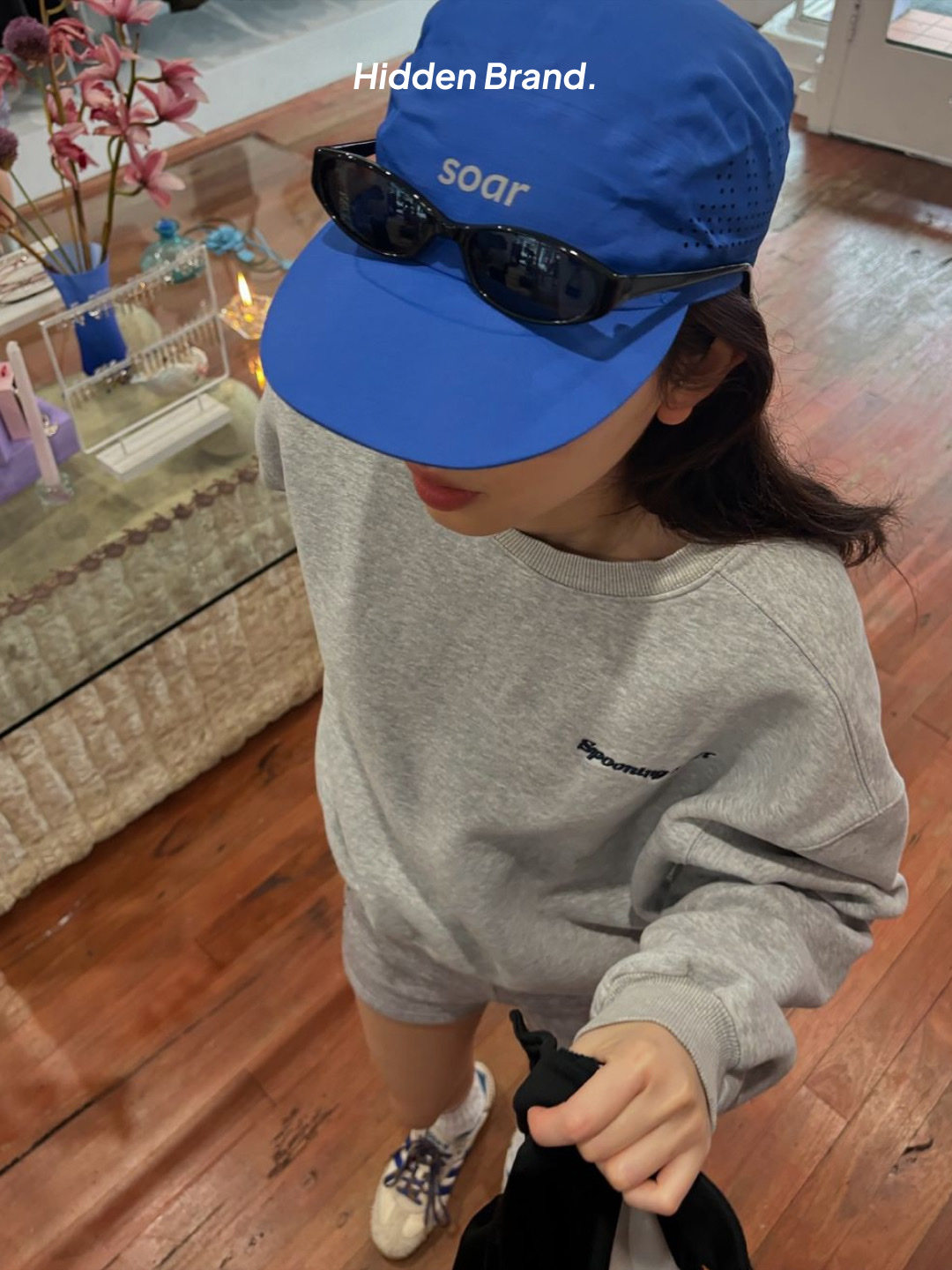 Soar Running Run Shorts Black, Soar Running Long Sleeve Tech T-Shirt Blue 착용 스타일 - 9