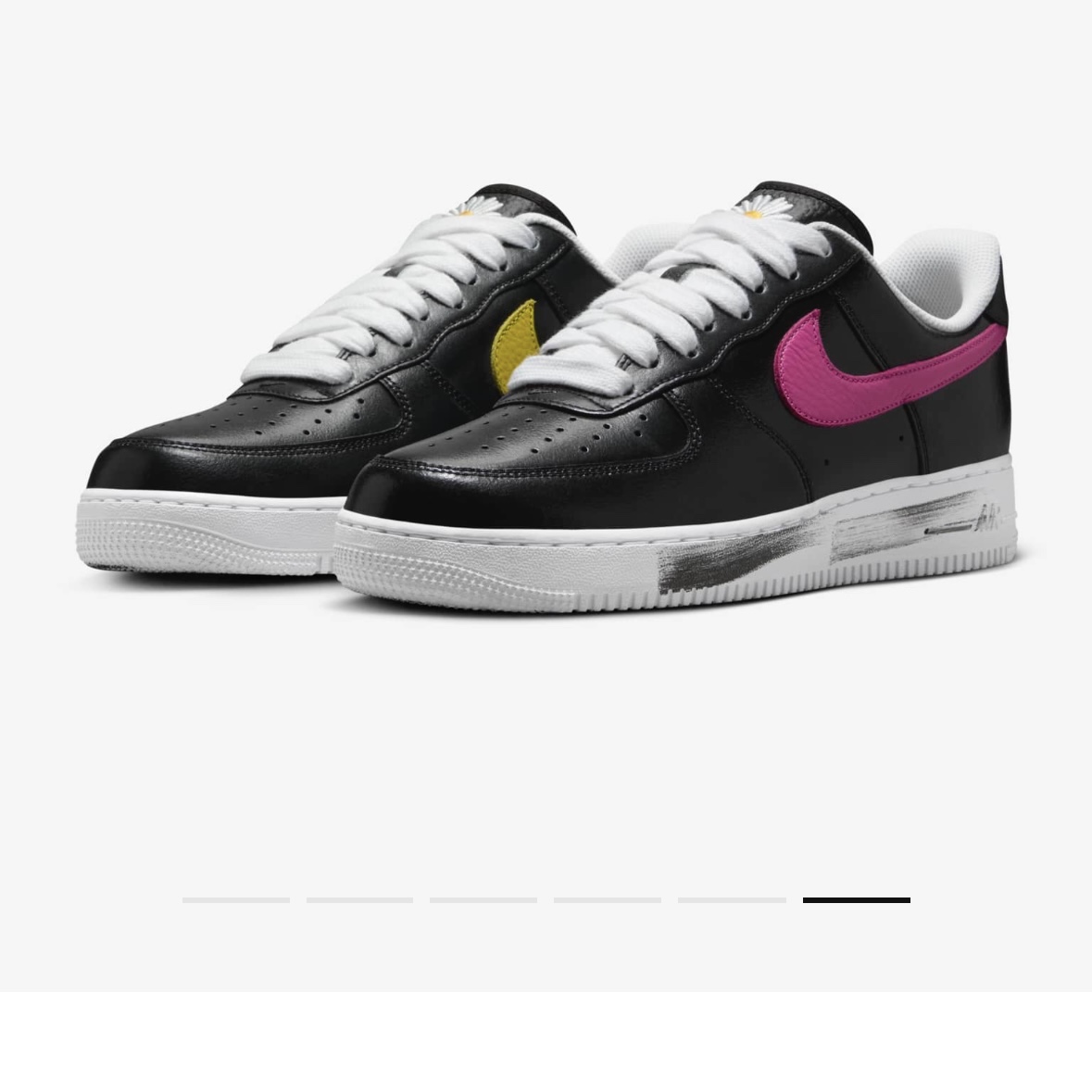 Nike x Peaceminusone Air Force 1 Low Para-Noise 3.0 Black and Multicolor 착용 스타일 - 1