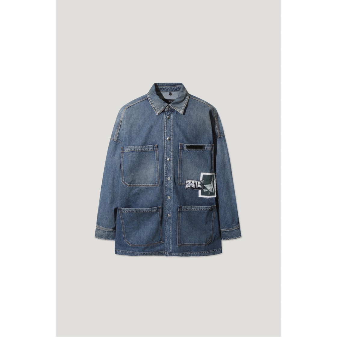 이로 빅 포켓 데님 자켓 블루(Iro Big Pocket Denim Jacket Blue) - 2