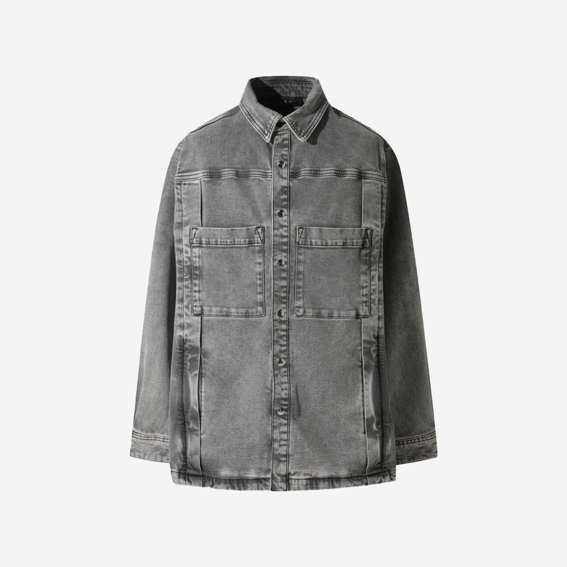 이로 코세스페 데님 오버 셔츠 자켓 그레이(Iro Kossespe Denim Overshirts Jacket Grey)