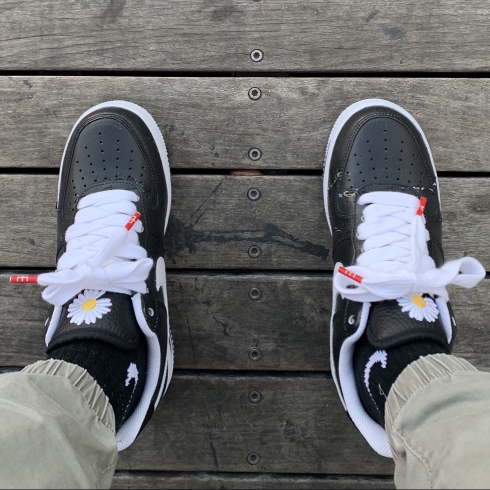 Nike x Peaceminusone Air Force 1 Low Para-Noise 착용 스타일 - 3