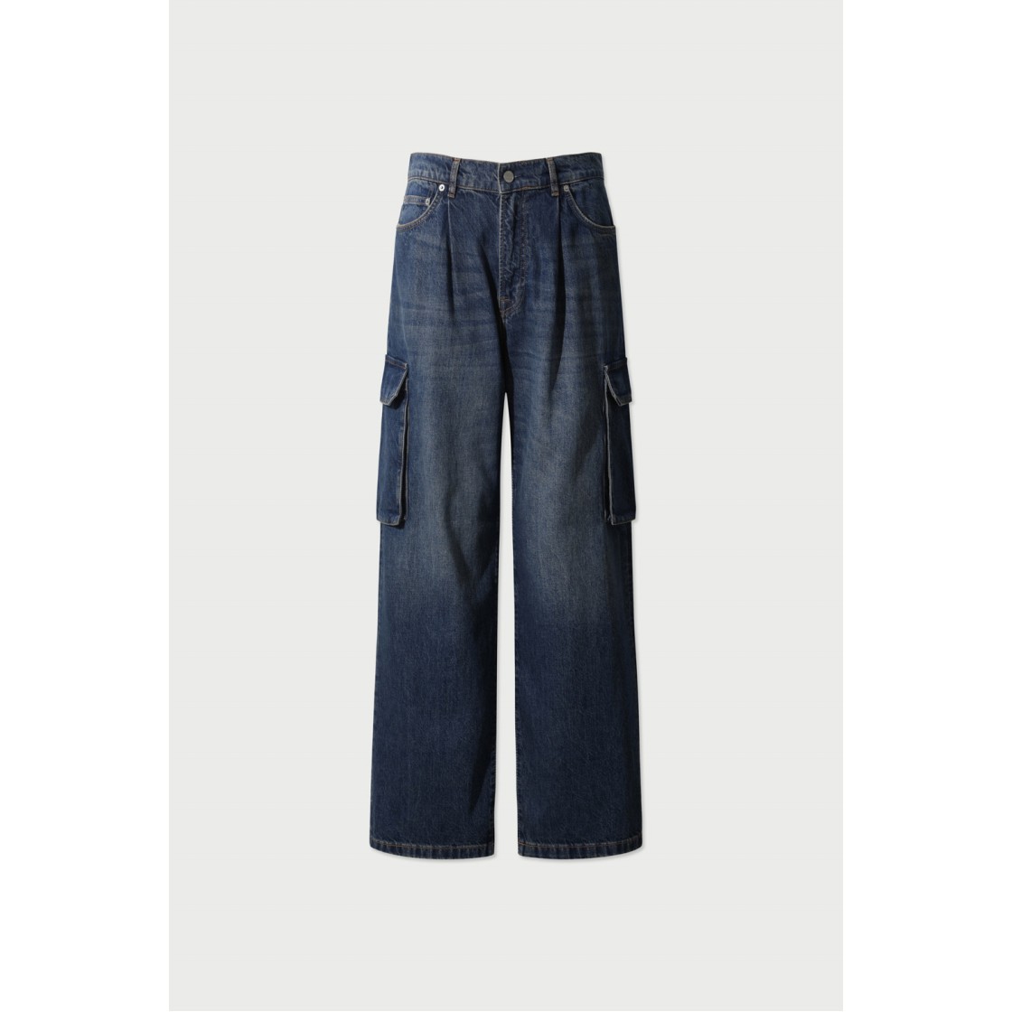 이로 아란 카고 포켓 데님 팬츠 블루(Iro Aran Denim Pants Blue) - 2
