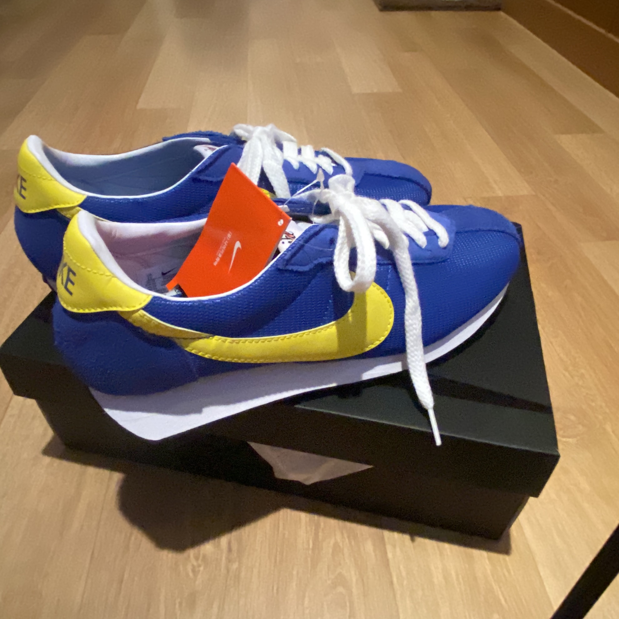 Nike LD-1000 SP Game Royal and Opti Yellow 착용 스타일 - 5
