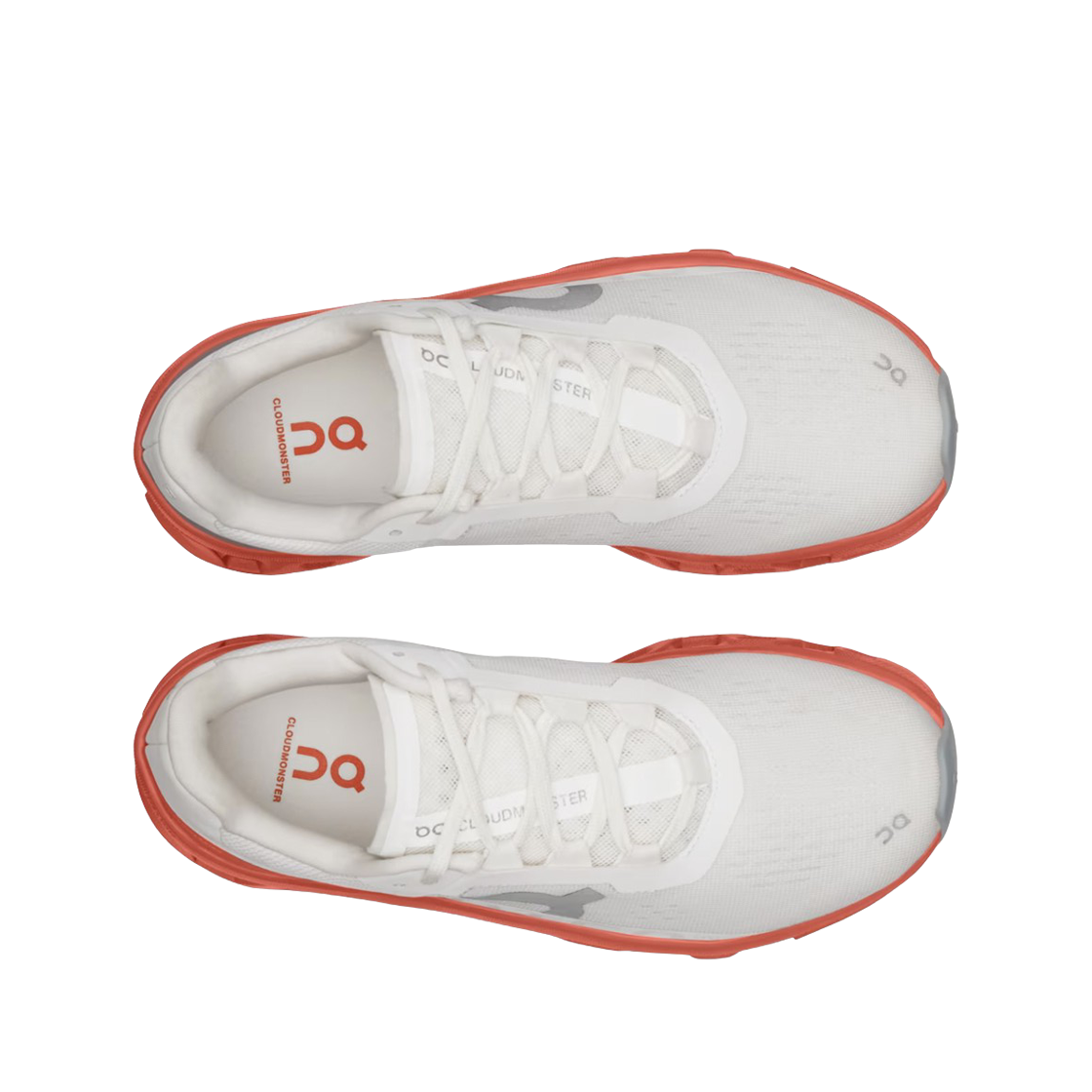 (W) 온 러닝 클라우드몬스터 화이트 플레임((W) On Running Cloudmonster White Flame) - 2