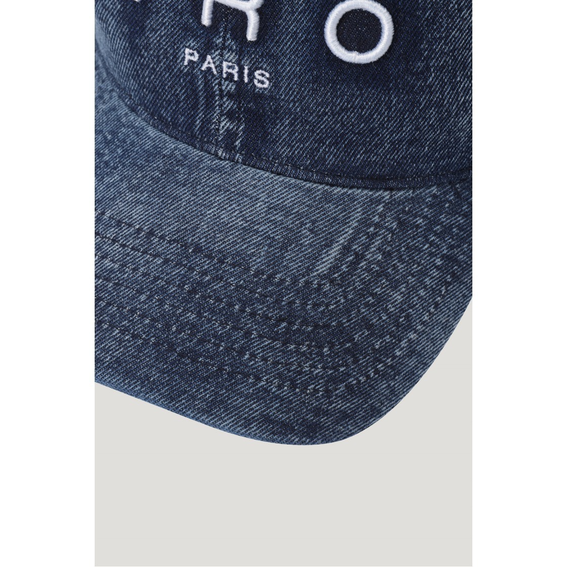IXRAX24701BUX Iro Troyes Iro Logo Denim Ballcap Blue - #6