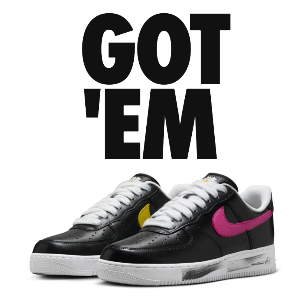 Nike x Peaceminusone Air Force 1 Low Para-Noise 3.0 Black and Multicolor 착용 스타일