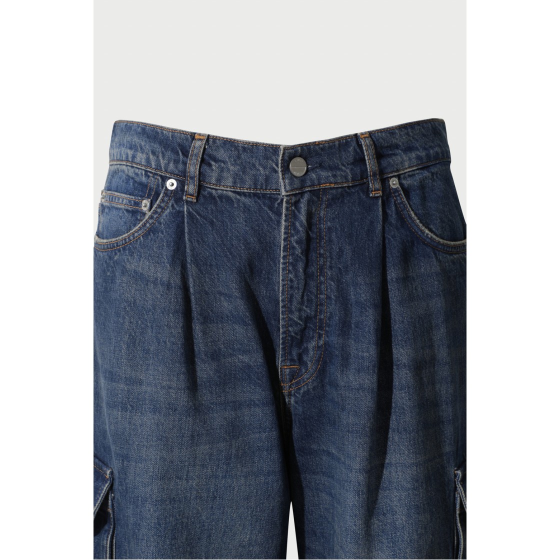이로 아란 카고 포켓 데님 팬츠 블루(Iro Aran Denim Pants Blue) - 4