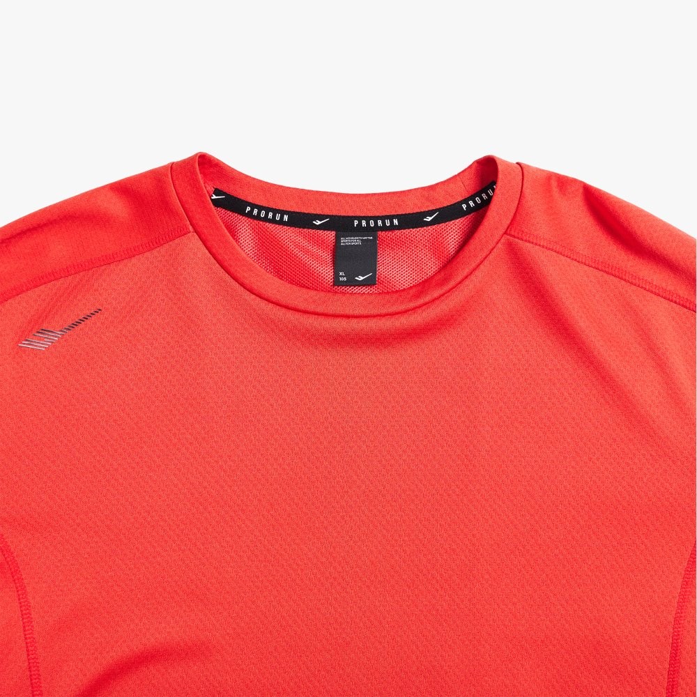 PRO-SPECS Jacquard Running T-Shirt RED ORANGE 상세 이미지 3