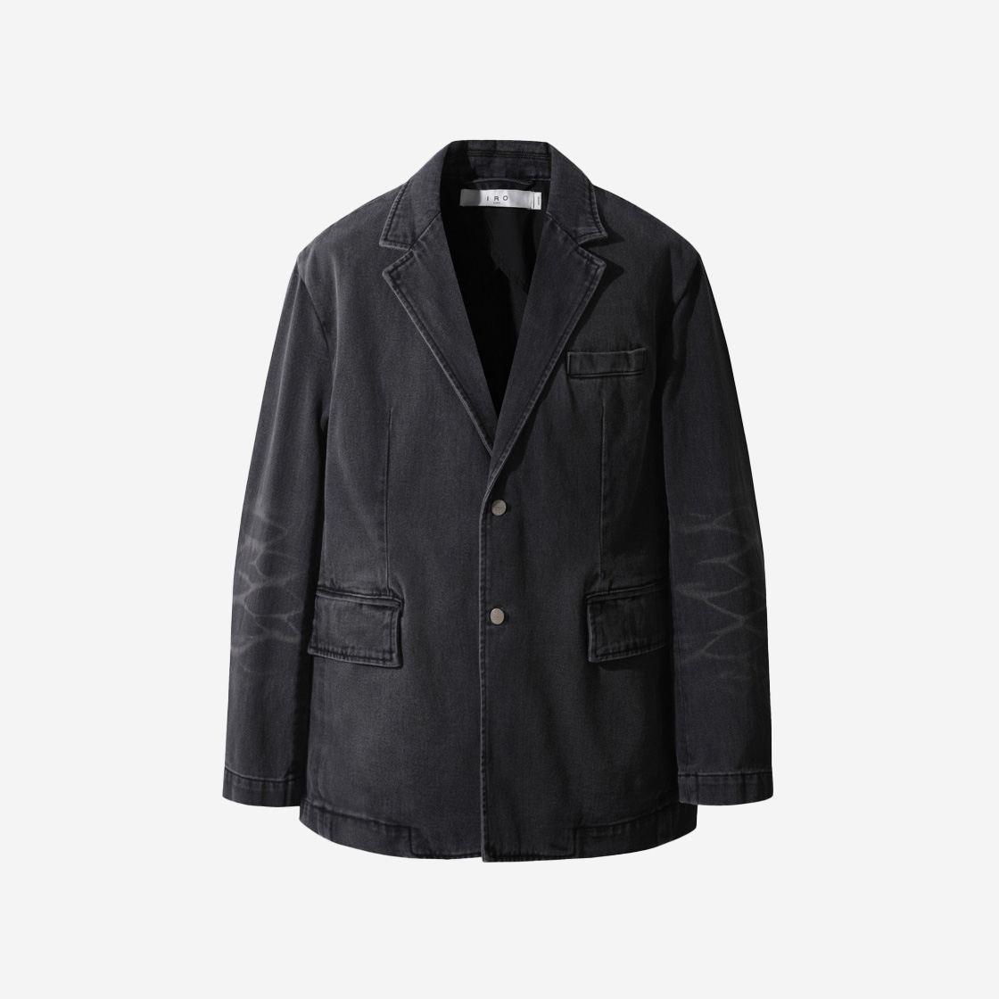 이로 빈티지 워싱 데님 블레이저 자켓 블랙(Iro Vintage Washing Denim Blazer Jacket Black) - 1