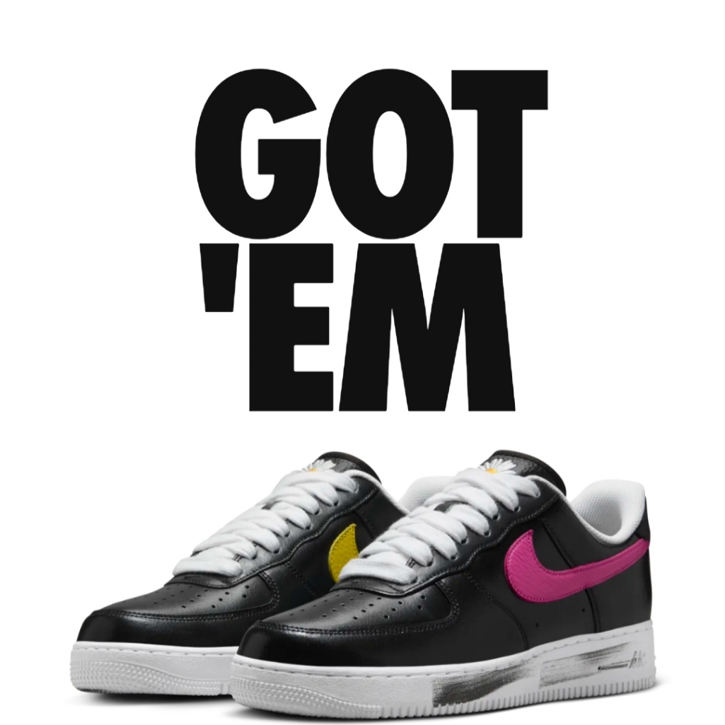 Nike x Peaceminusone Air Force 1 Low Para-Noise 3.0 Black and Multicolor 착용 스타일