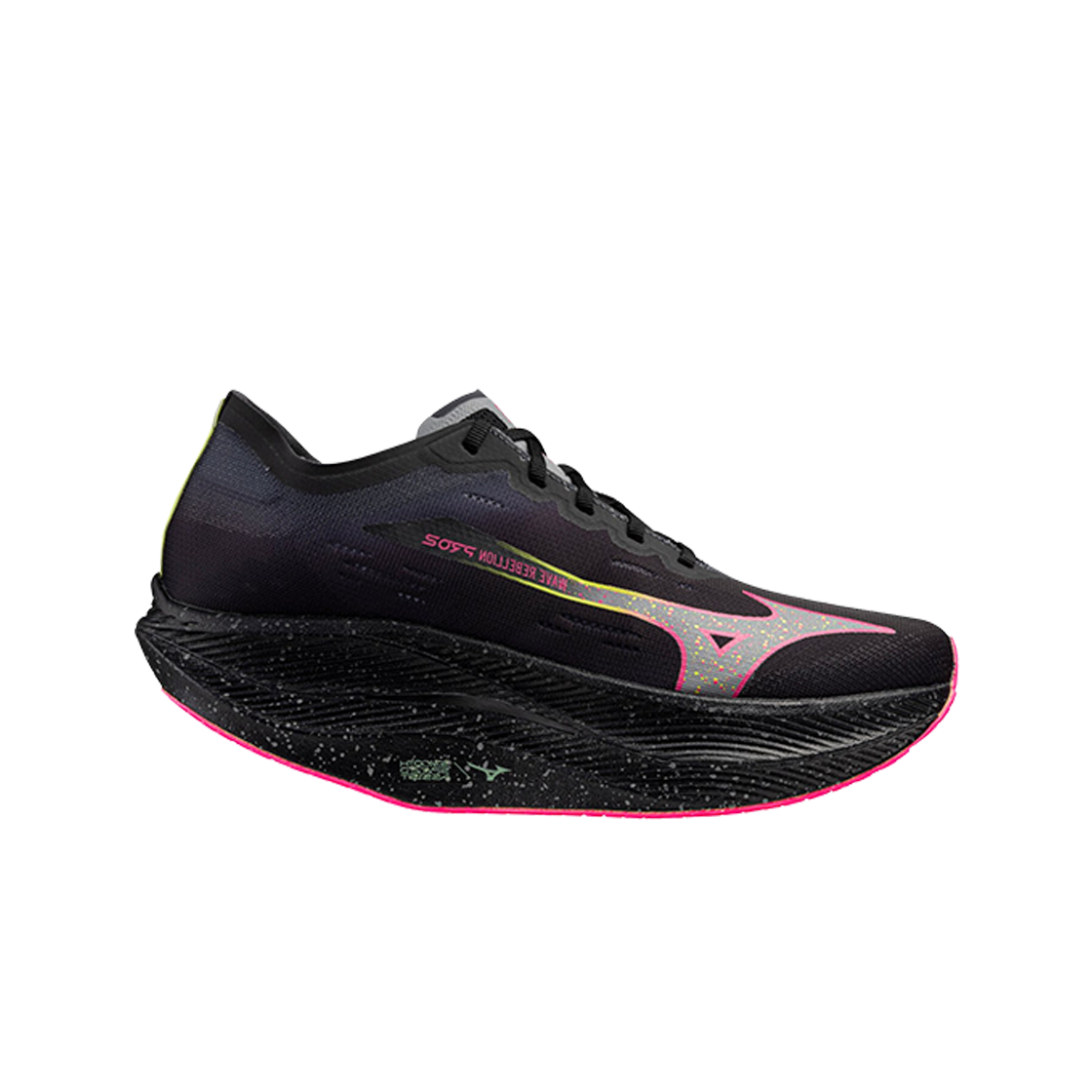 미즈노 웨이브 리벨리온 프로 2 블랙 실버(Mizuno Wave Rebellion Pro 2 Black Silver)