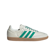 (W) Adidas Samba OG Off White Court Green