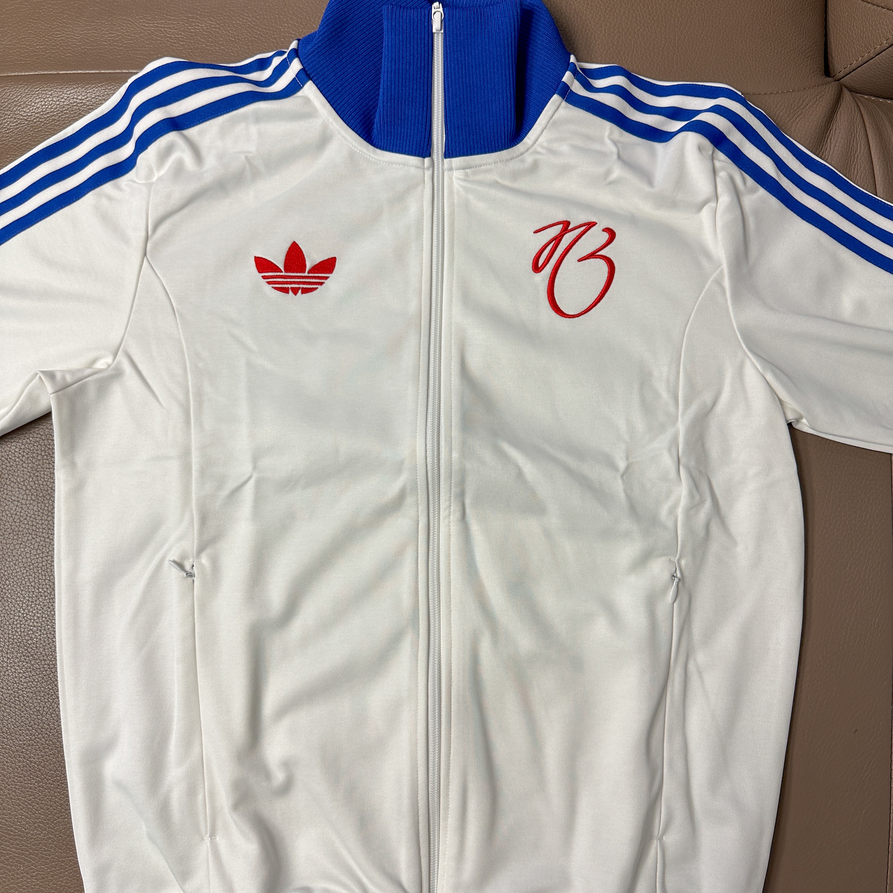 Adidas Jude Bellingham Sports Jacket White - KR Sizing 착용 스타일 - 3