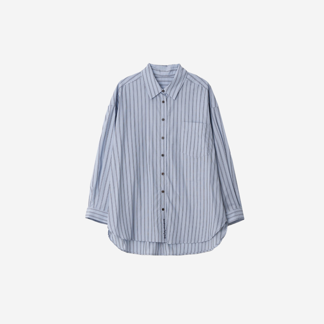 10000420002 Answerisyes Clay stripe boxy shirt