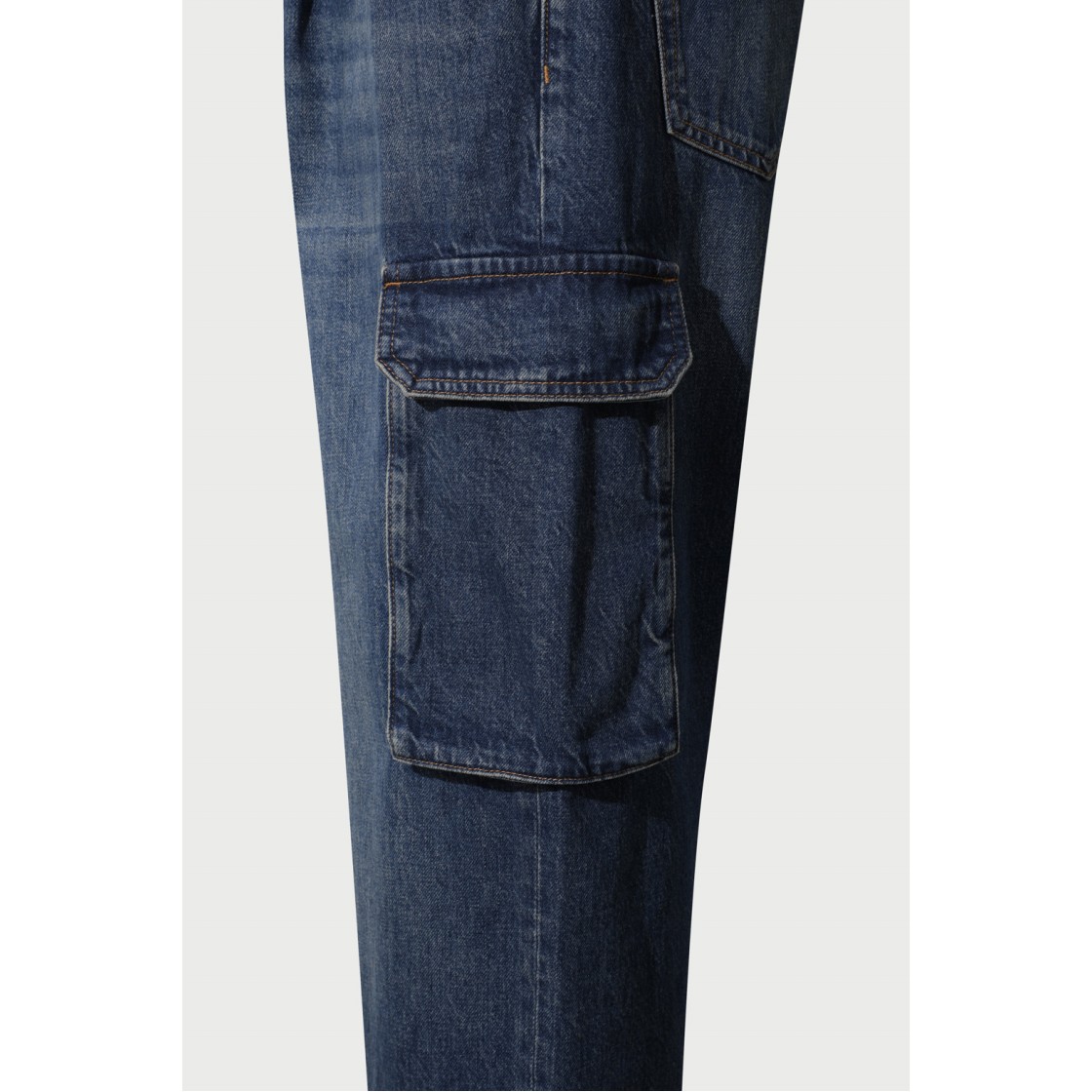 이로 아란 카고 포켓 데님 팬츠 블루(Iro Aran Denim Pants Blue) - 6