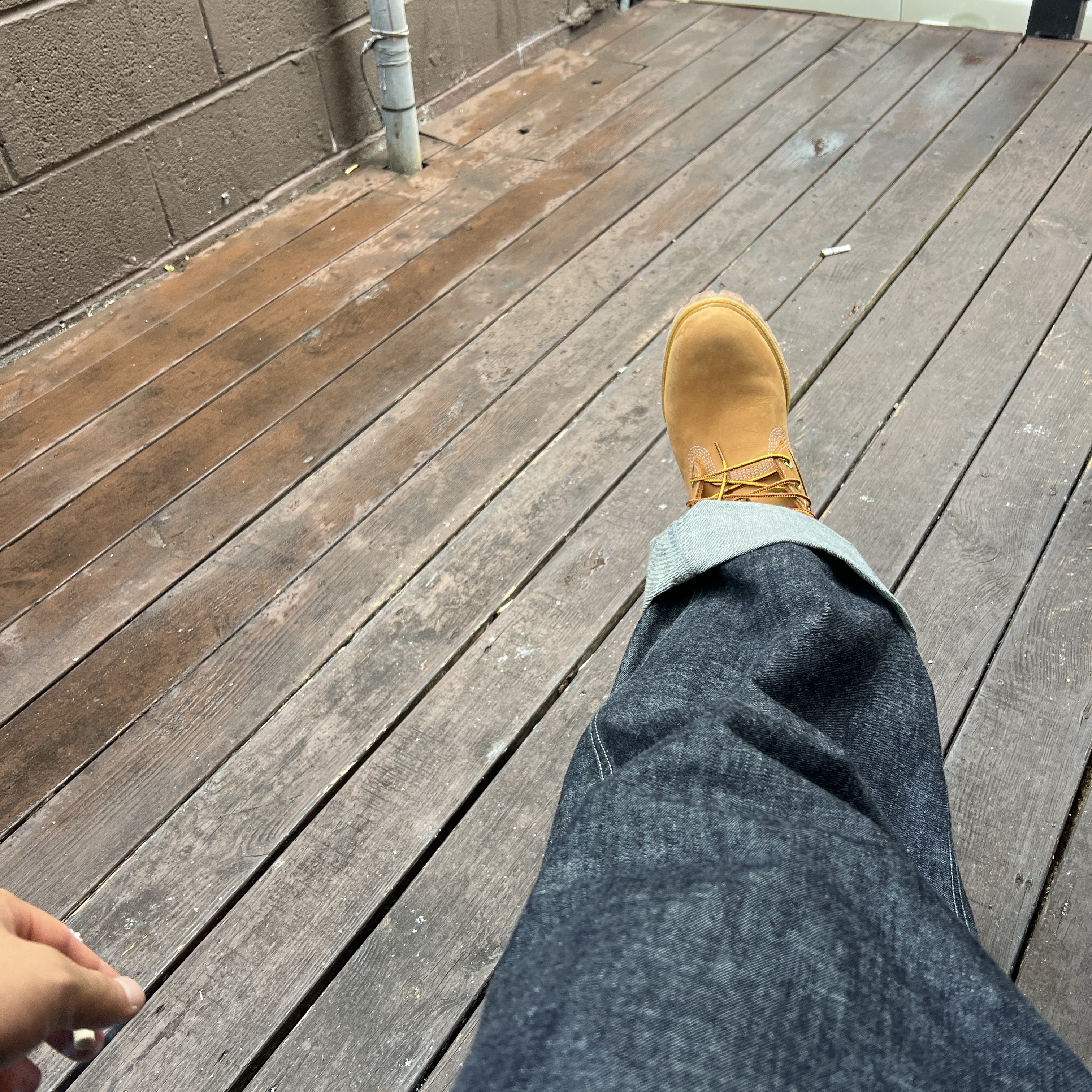 Timberland Premium 6 inch Waterproof Boot Wheat Nubuck - Wide 착용 스타일
