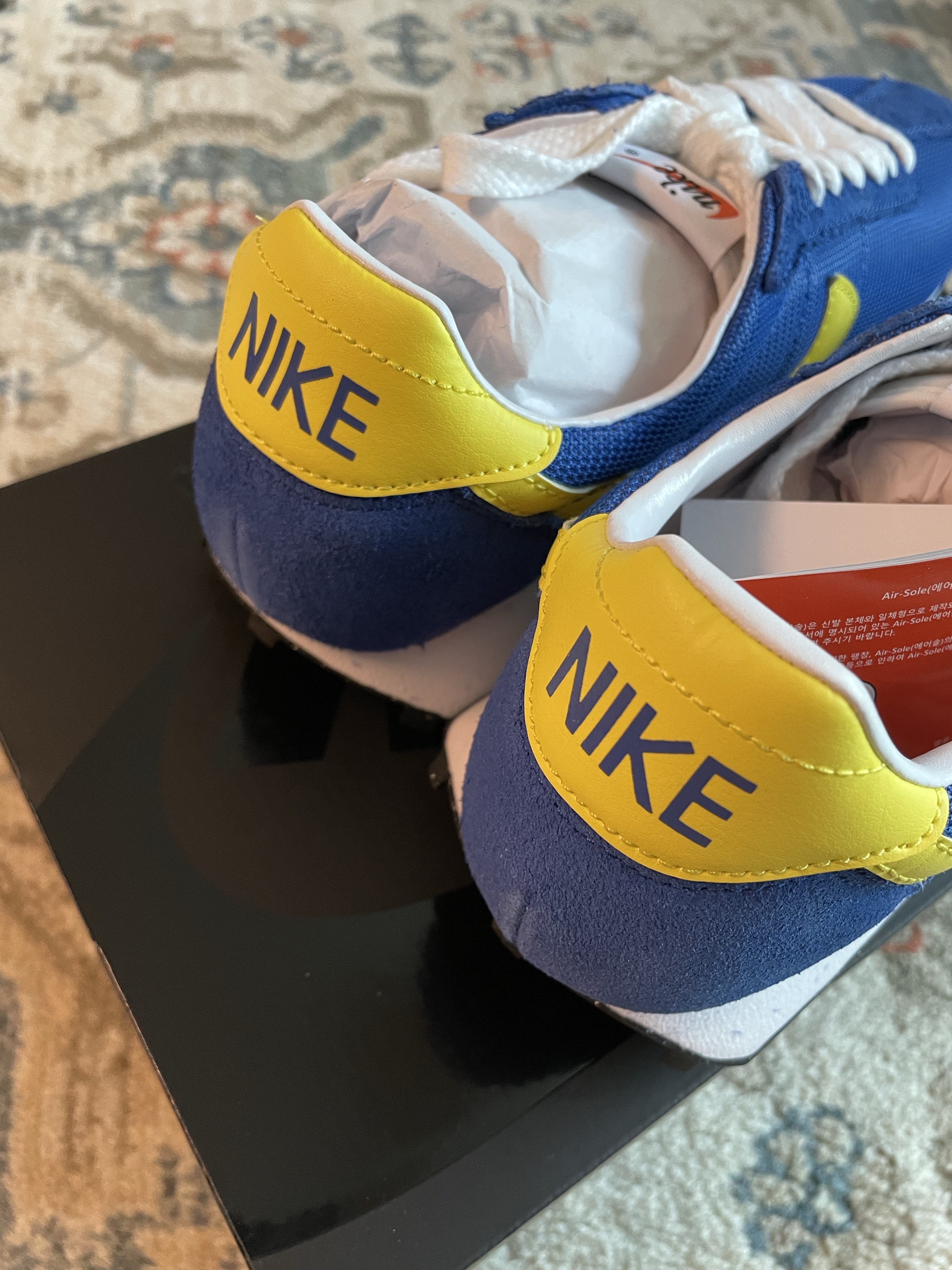 Nike LD-1000 SP Game Royal and Opti Yellow 착용 스타일 - 4