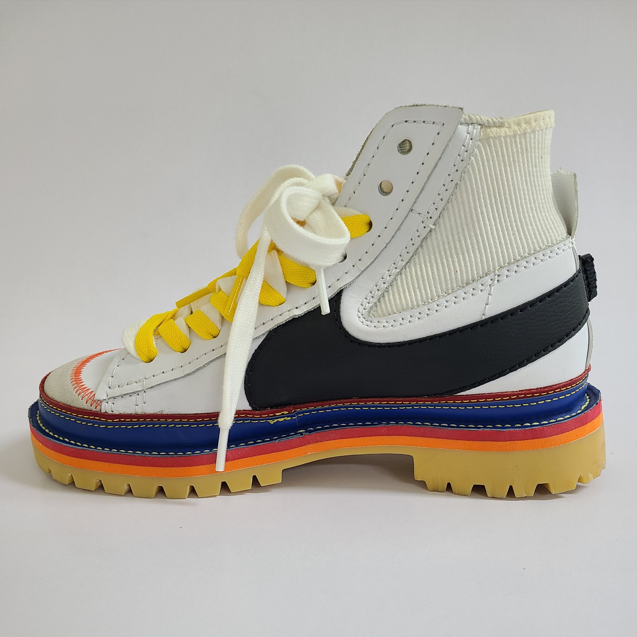 Nike Blazer Mid '77 Jumbo White and Black, (W) Nike Blazer Mid '77 Jumbo White Black 착용 스타일 - 3