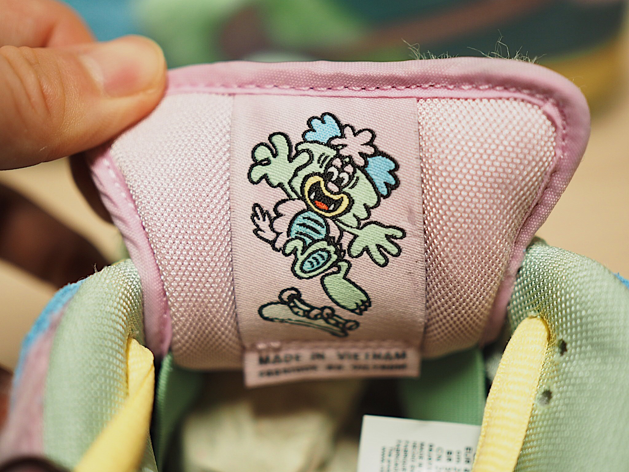 Nike x Verdy SB Dunk Low Pro Blue Gaze and Enamel Green 착용 스타일 - 6