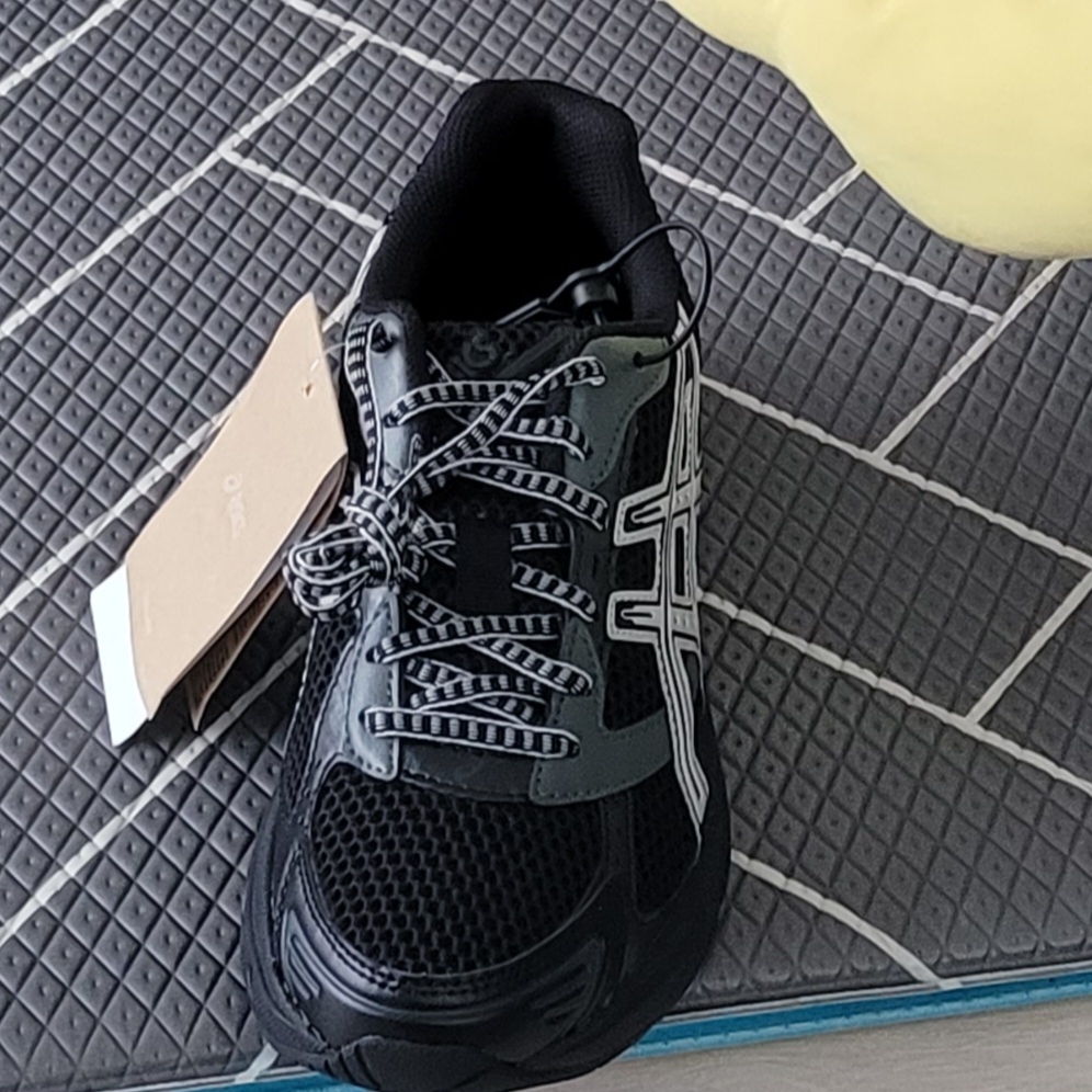 Asics Gel-1130 Black Glacier Grey - Folder Exclusive 착용 스타일