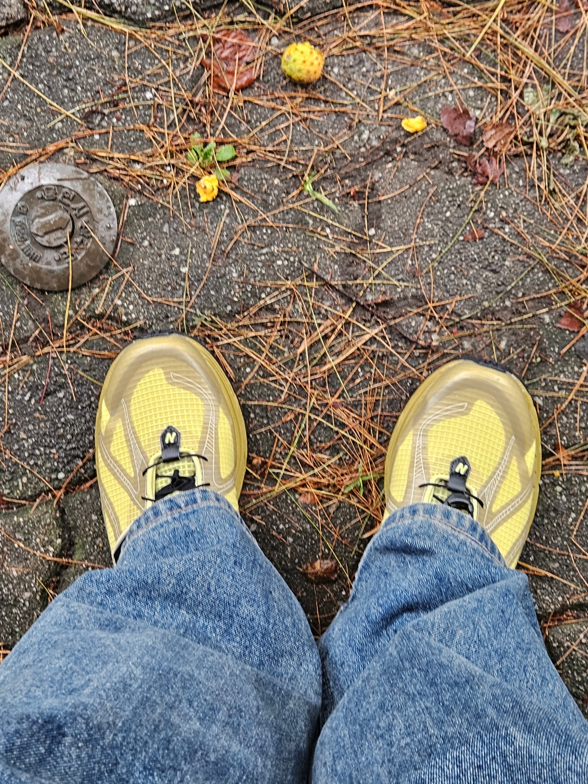 New Balance x Cayl 1906R Yellow 착용 스타일 - 1