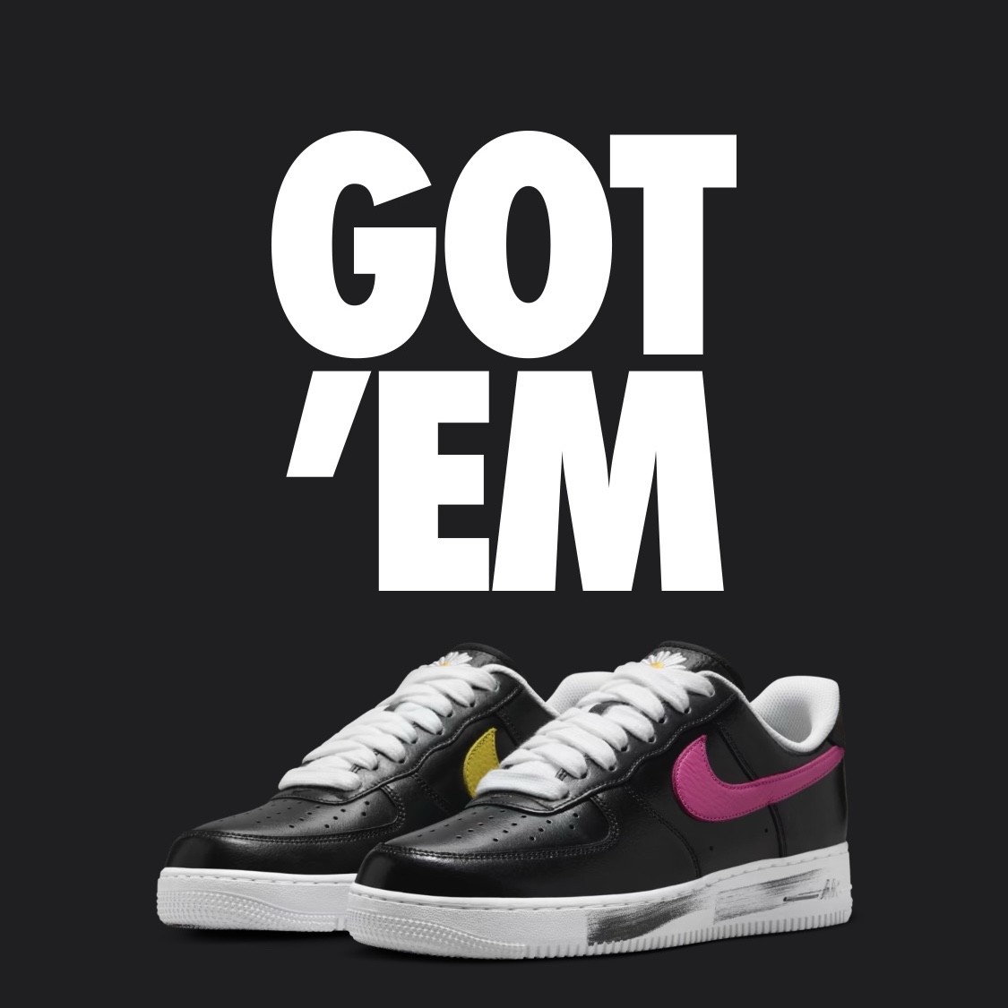 Nike x Peaceminusone Air Force 1 Low Para-Noise 3.0 Black and Multicolor 착용 스타일 - 10
