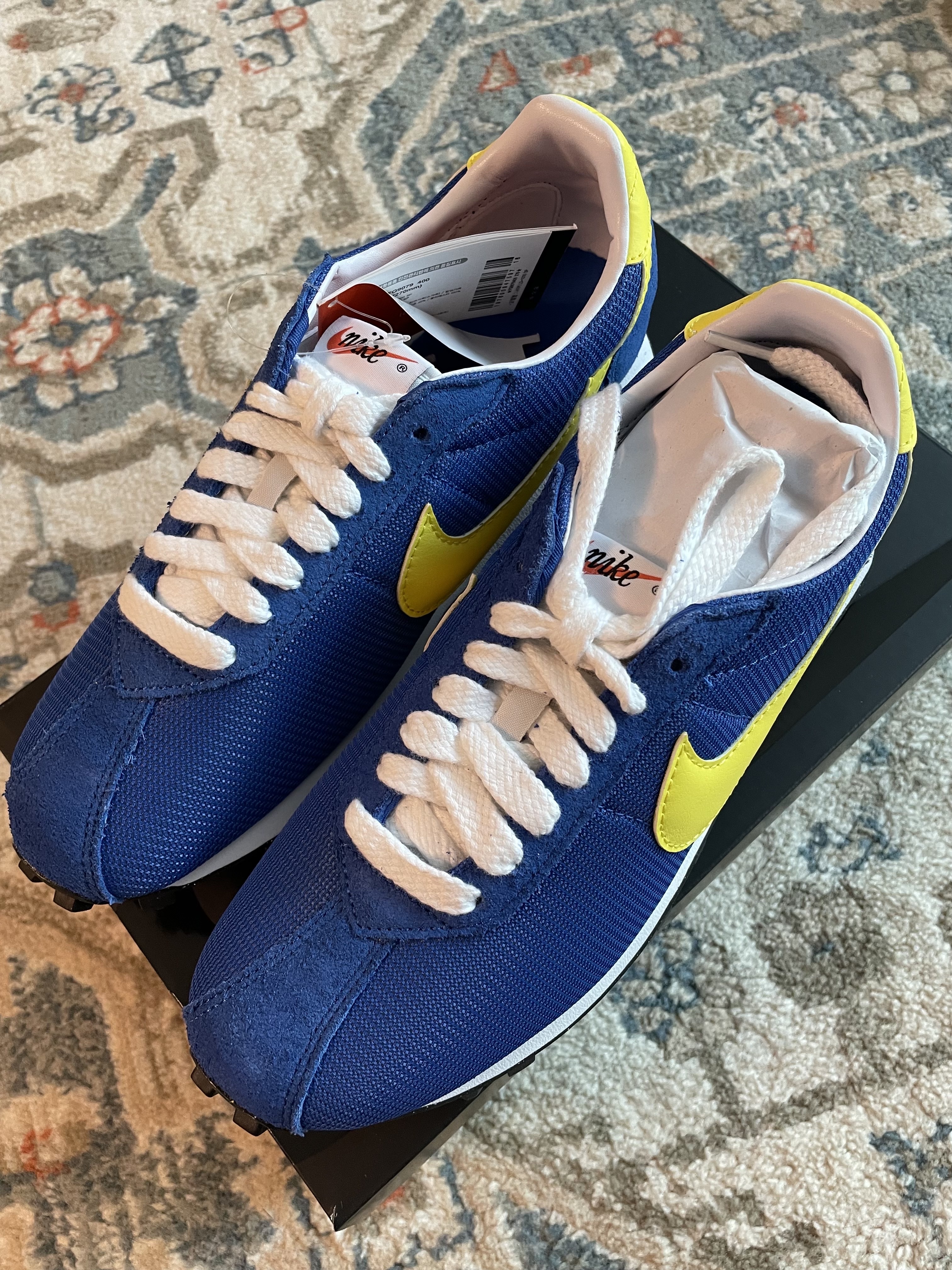 Nike LD-1000 SP Game Royal and Opti Yellow 착용 스타일 - 2