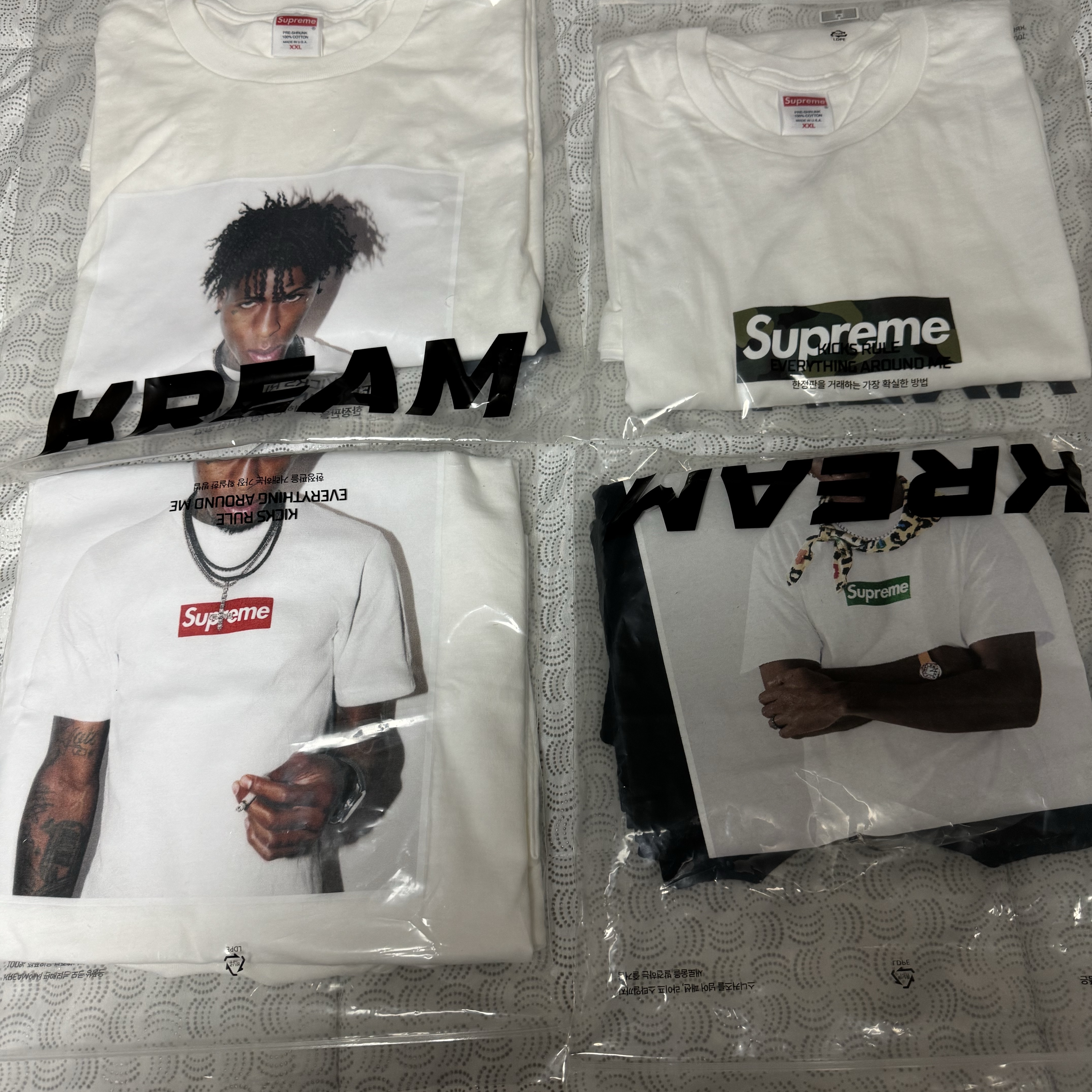 Supreme Tyler The Creator T-Shirt Black - 24FW 착용 스타일