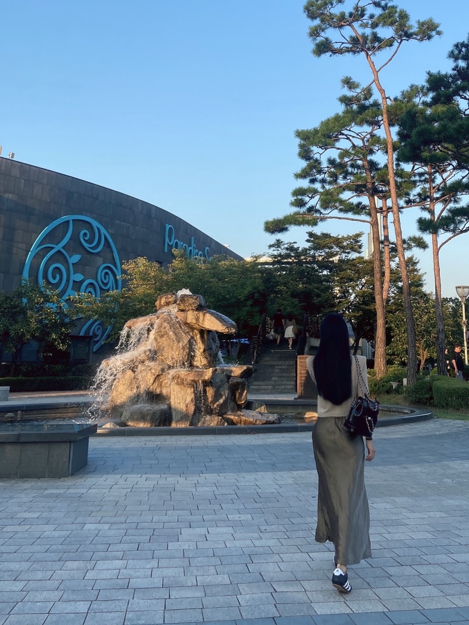 (W) Adidas Taekwondo Core Black Cloud White, Cardinal Red Hawoo-A Bag Black 착용 스타일