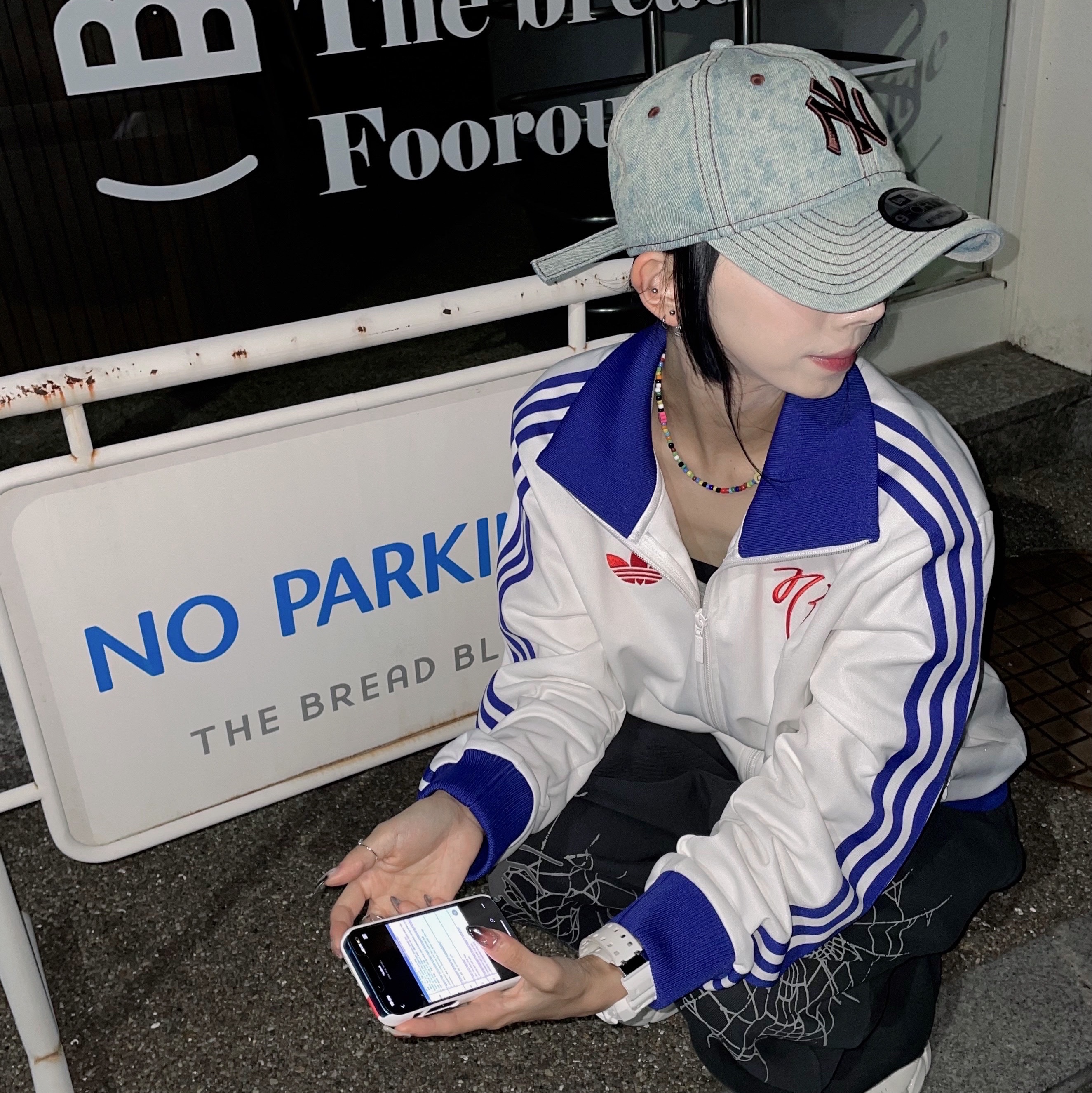 Adidas Jude Bellingham Sports Jacket White - KR Sizing 착용 스타일 - 2