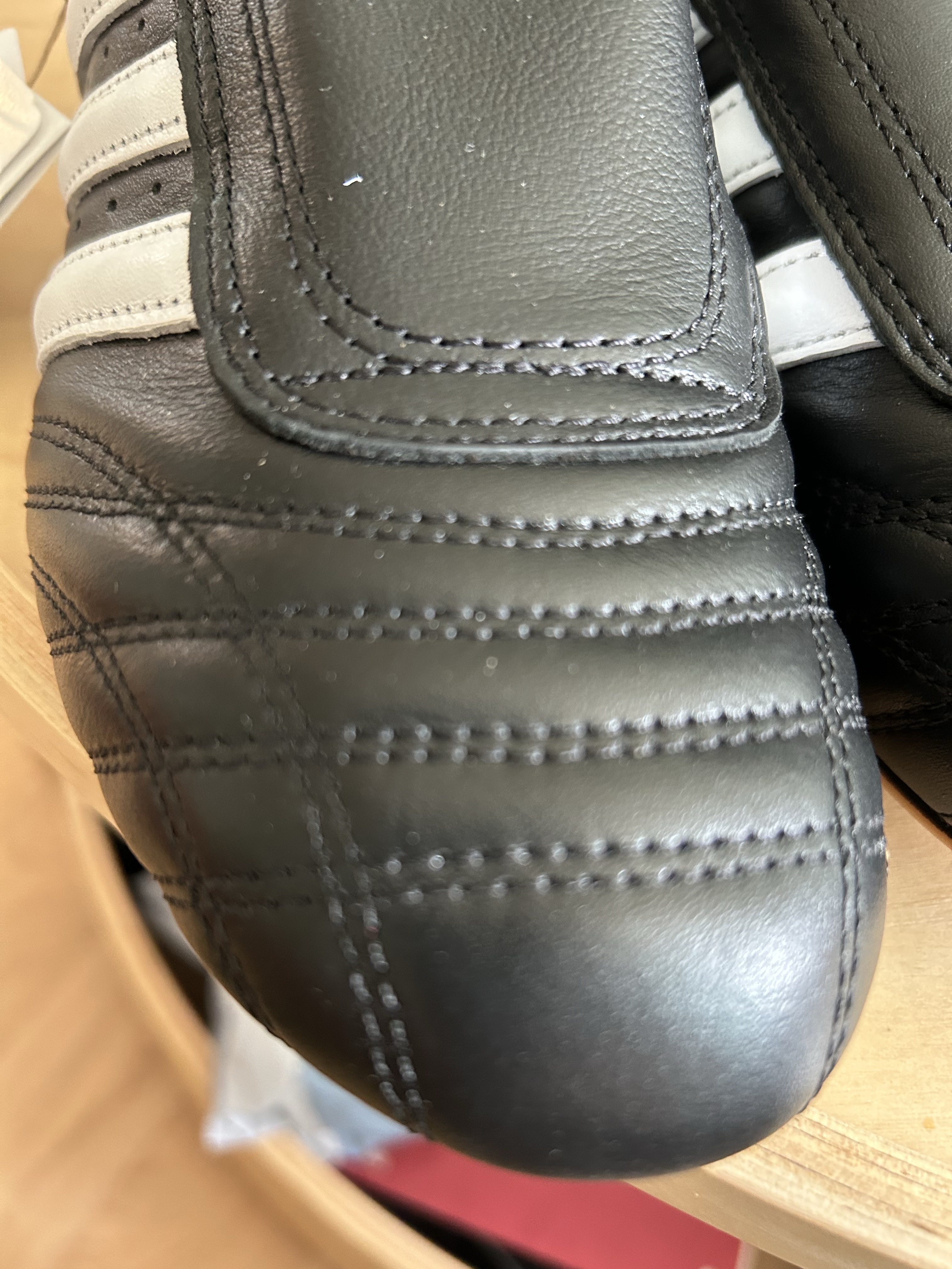 (W) Adidas Taekwondo Core Black Cloud White 착용 스타일