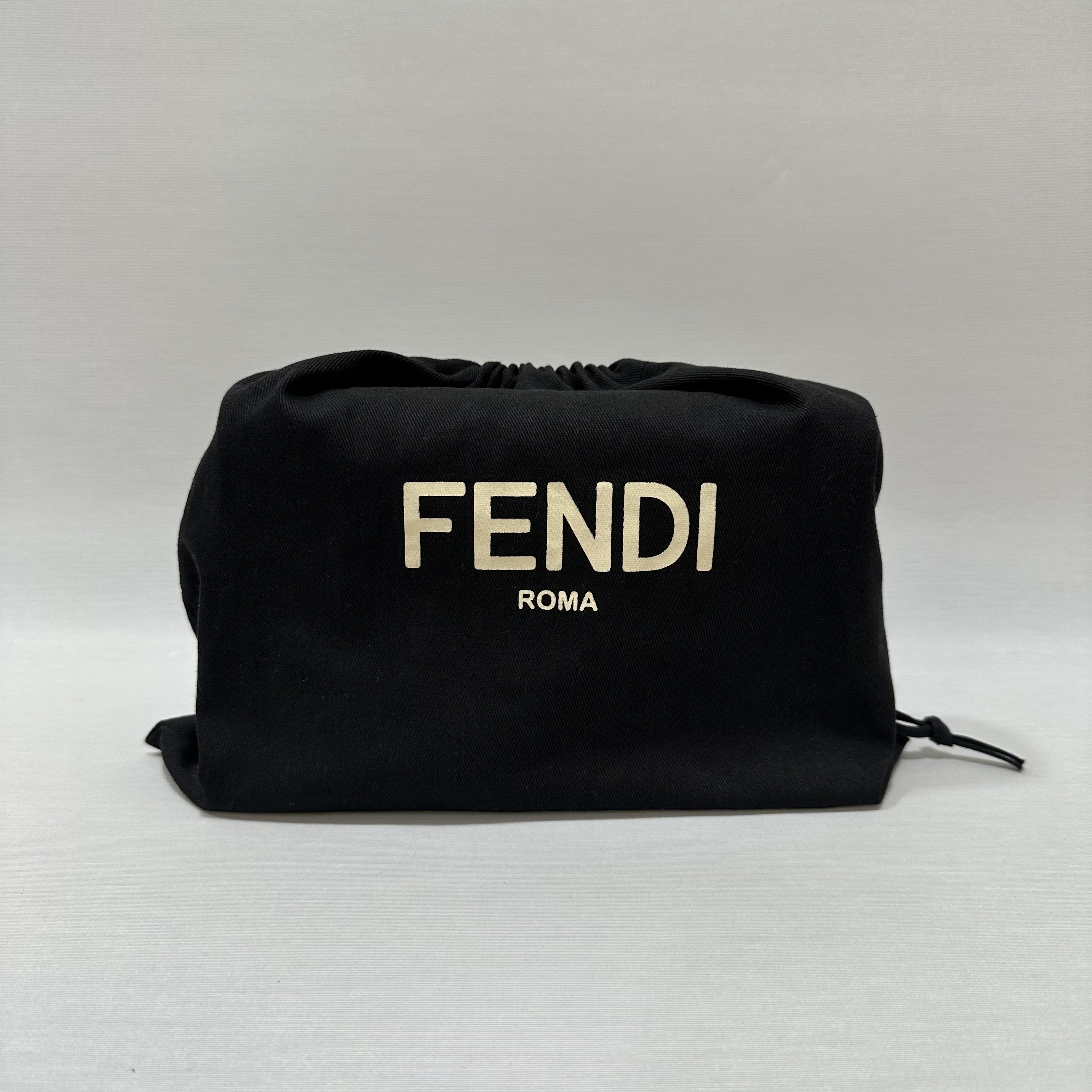 Fendi Chain Cross Bag Black 착용 스타일 - 6