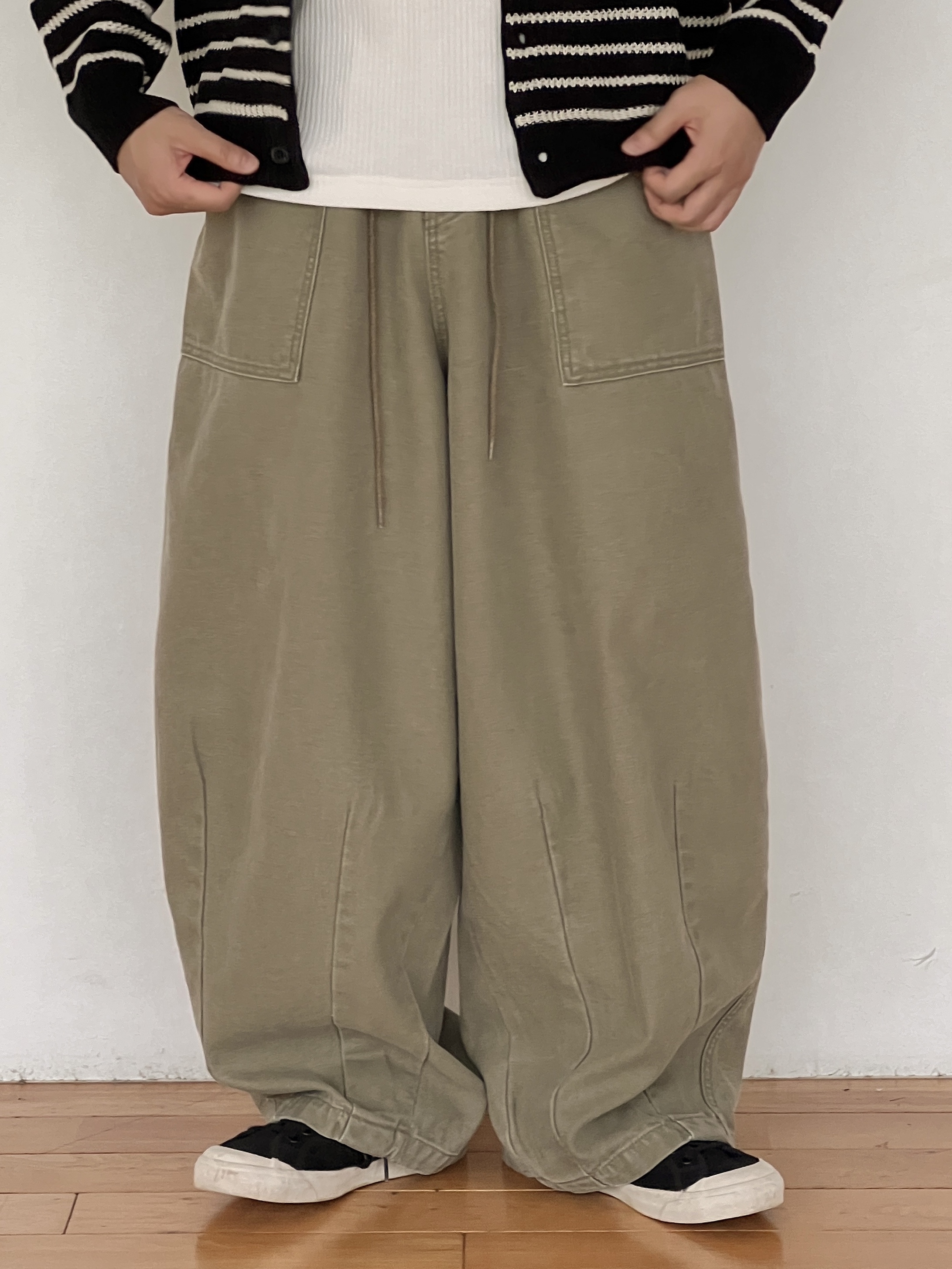 New Balance Pro Court Cup Beige Green 착용 스타일 - 3