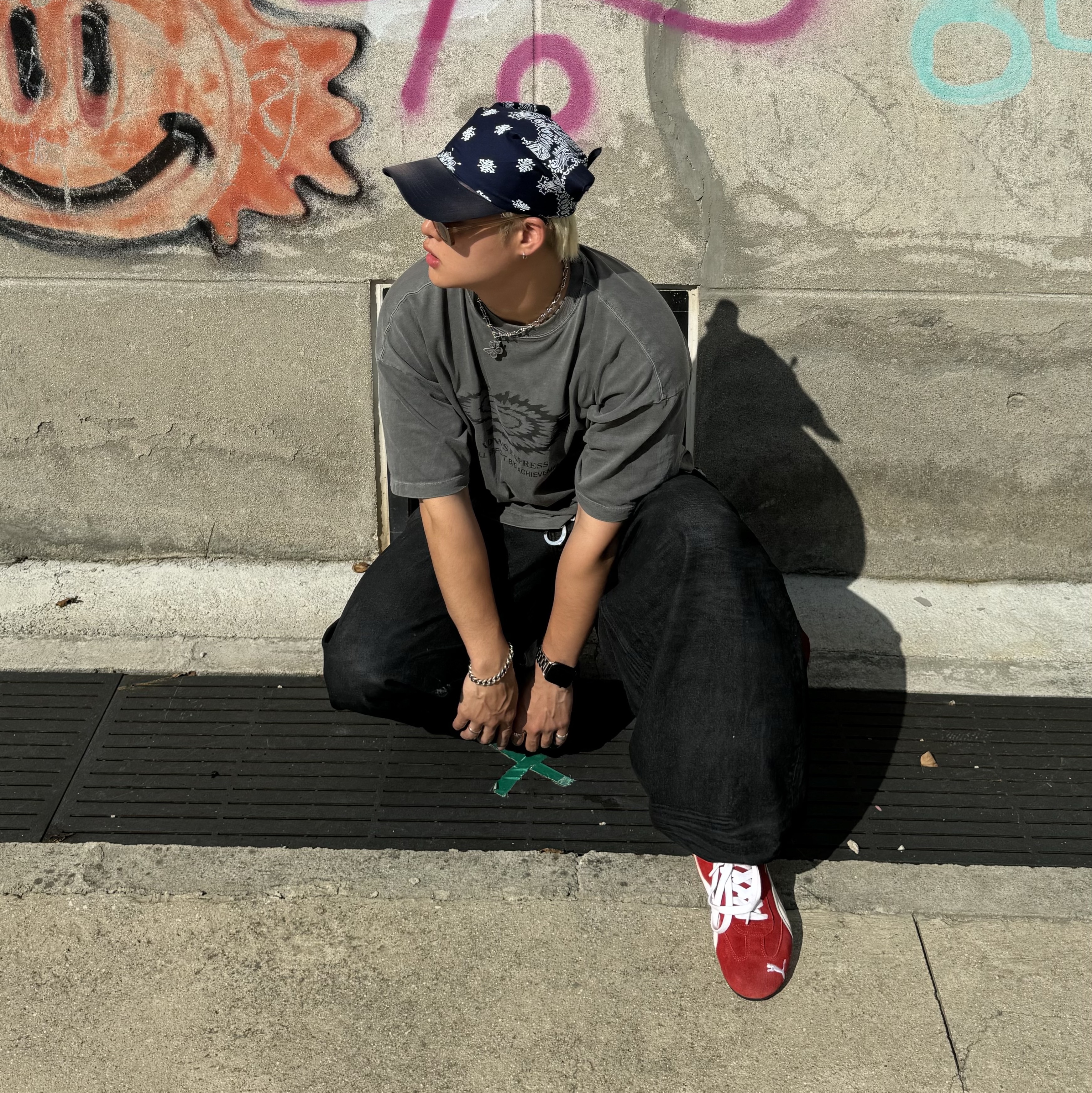 Puma Speedcat OG Red White 착용 스타일