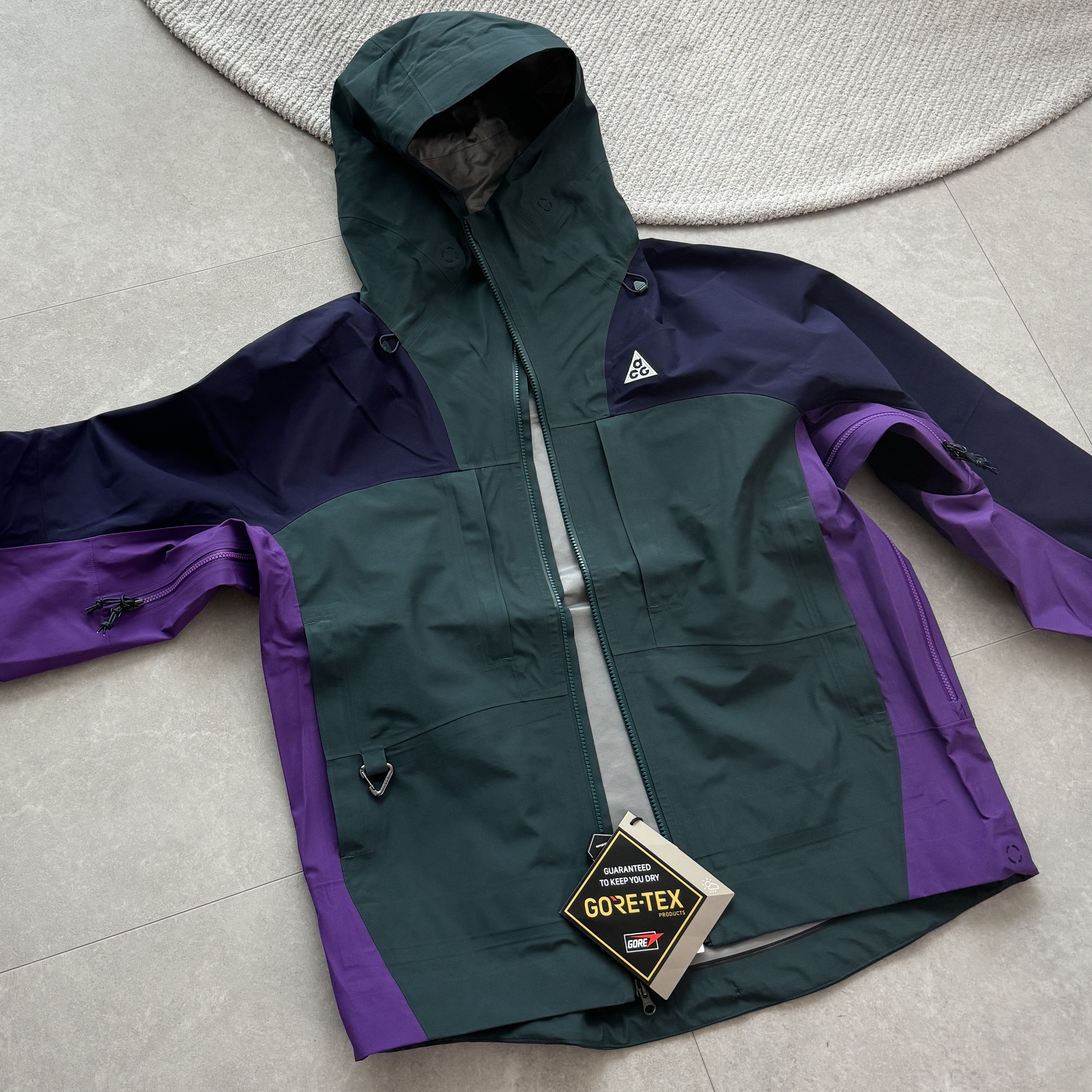 Nike ACG Storm-Fit ADV Gore-Tex Misery Ridge Jacket Deep Jungle - Asia 착용 스타일 - 1
